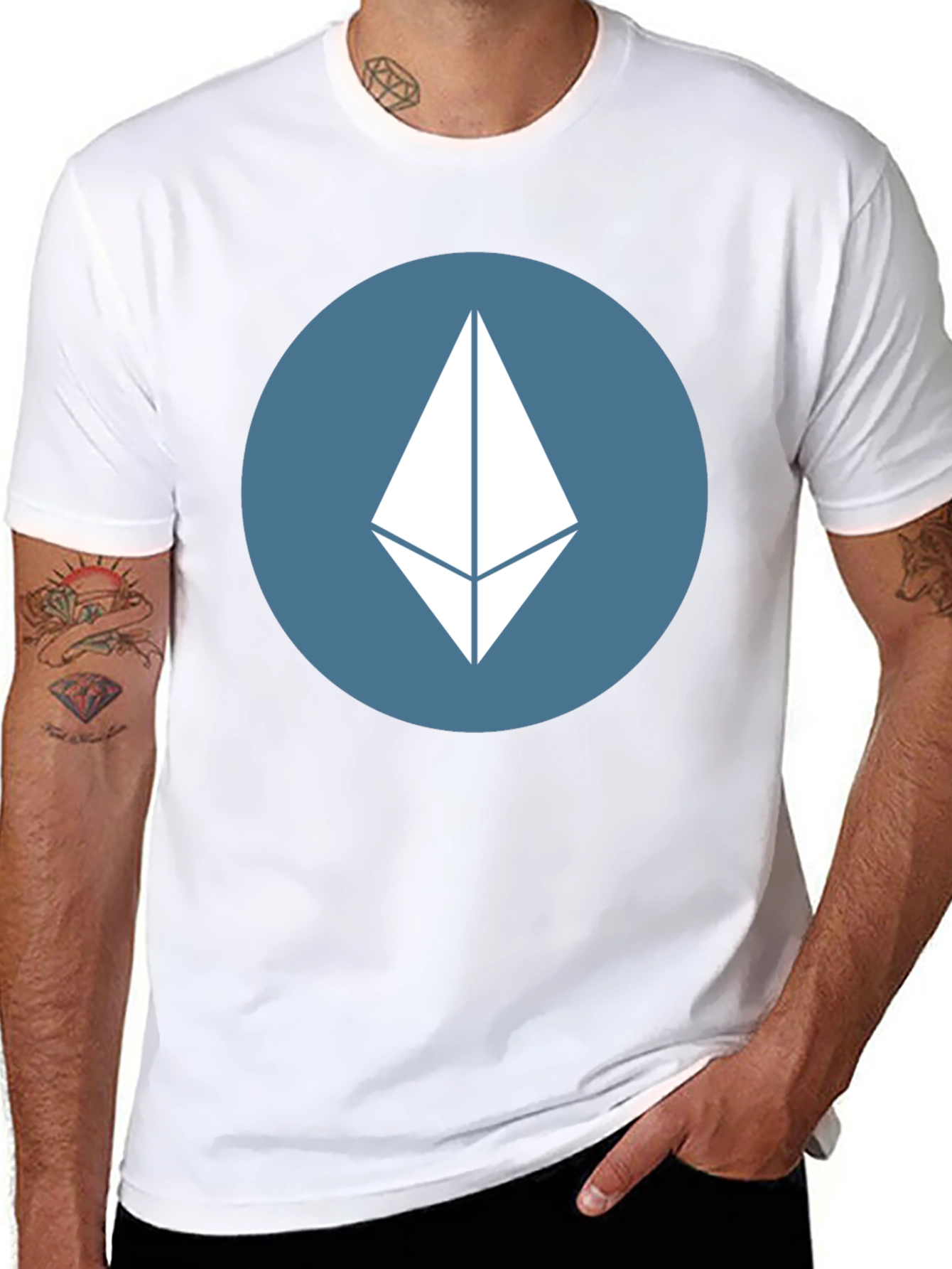 Ethereum Logo Black T-Shirt