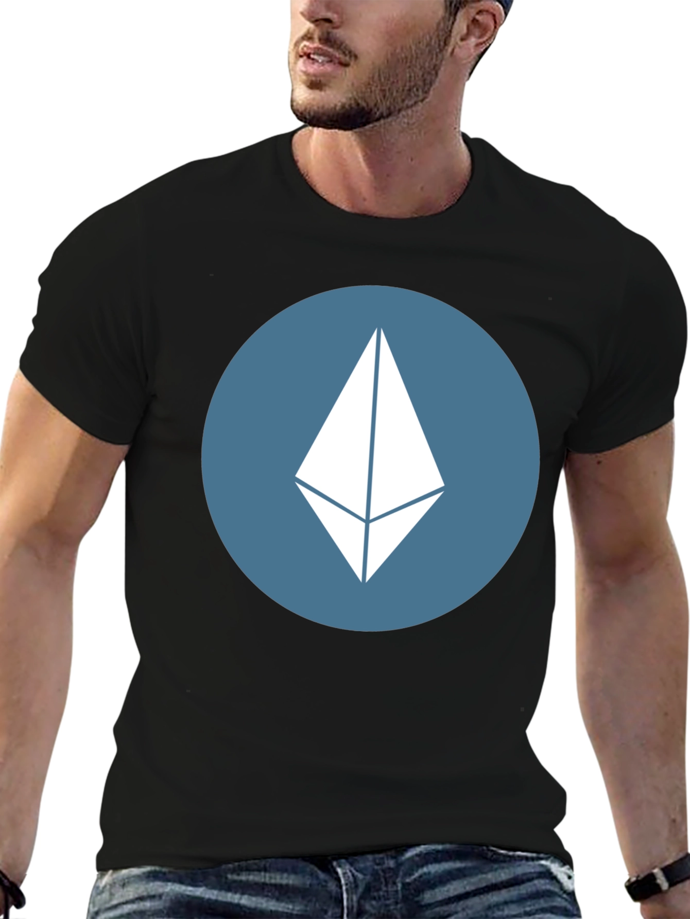 Ethereum Logo Black T-Shirt