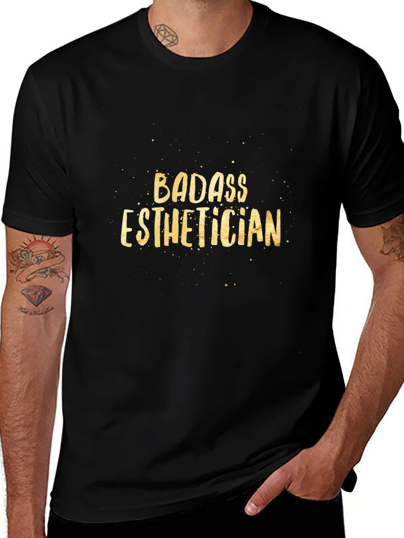 Badass Esthetician Graphic Tee