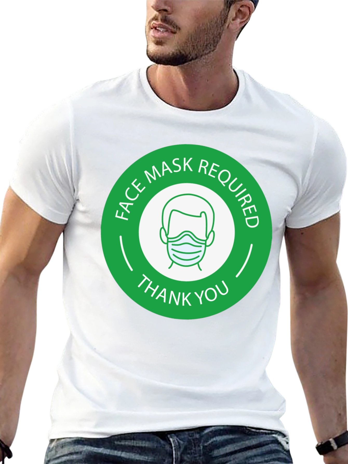 Face Mask Required Graphic Tee