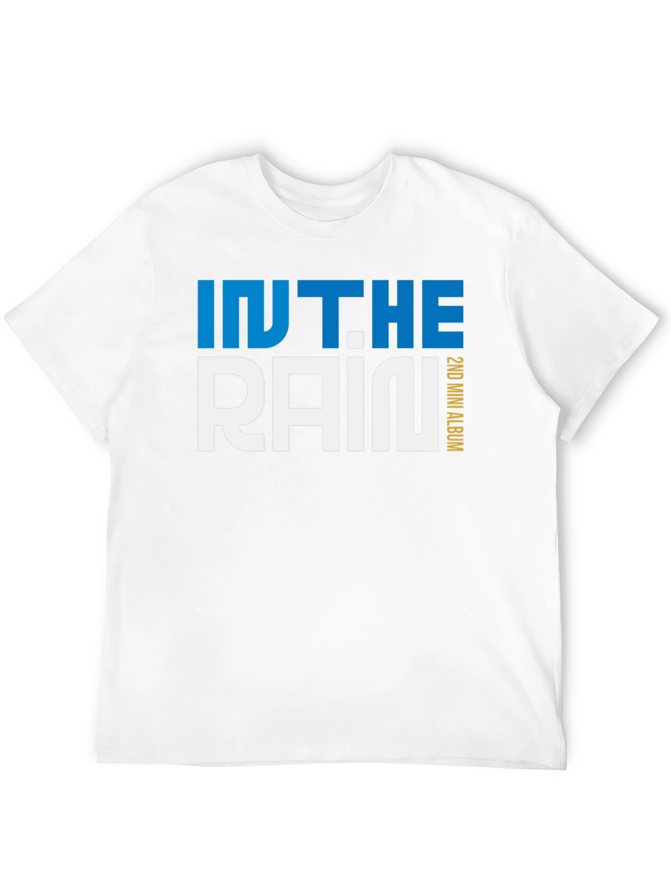 In The Rain 2nd Mini Album Black T-Shirt