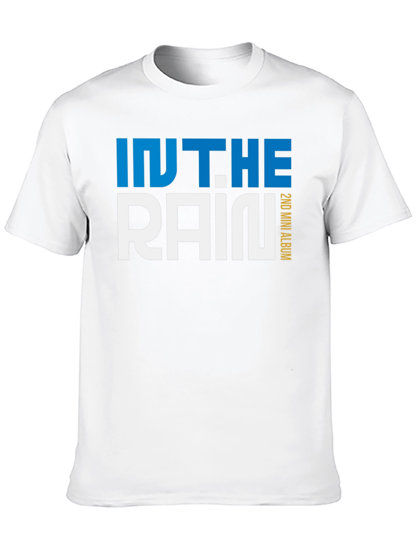 In The Rain 2nd Mini Album Black T-Shirt