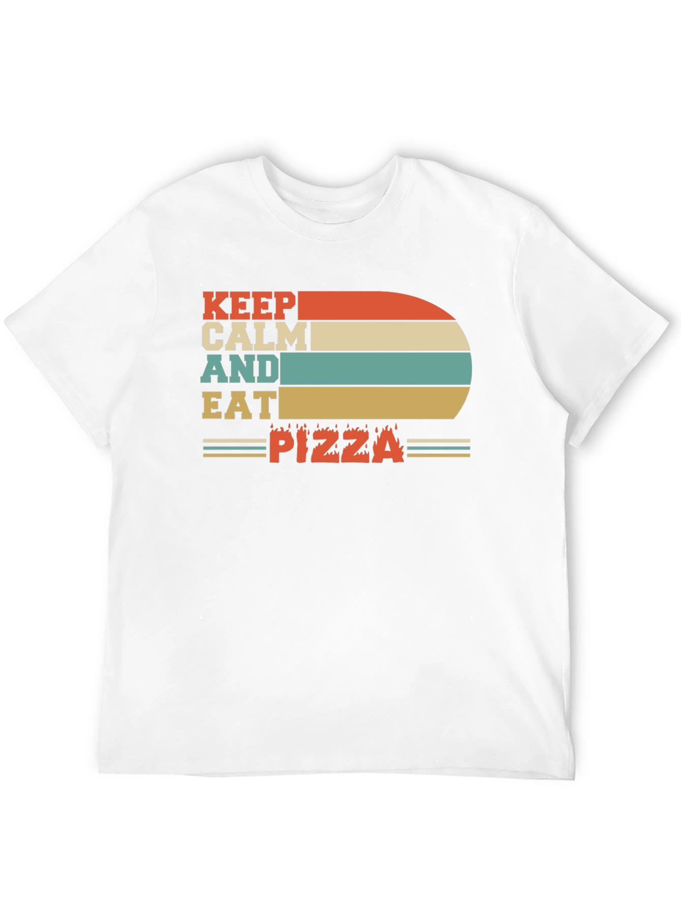 Keep Calm and Eat Pizza T-Shirt