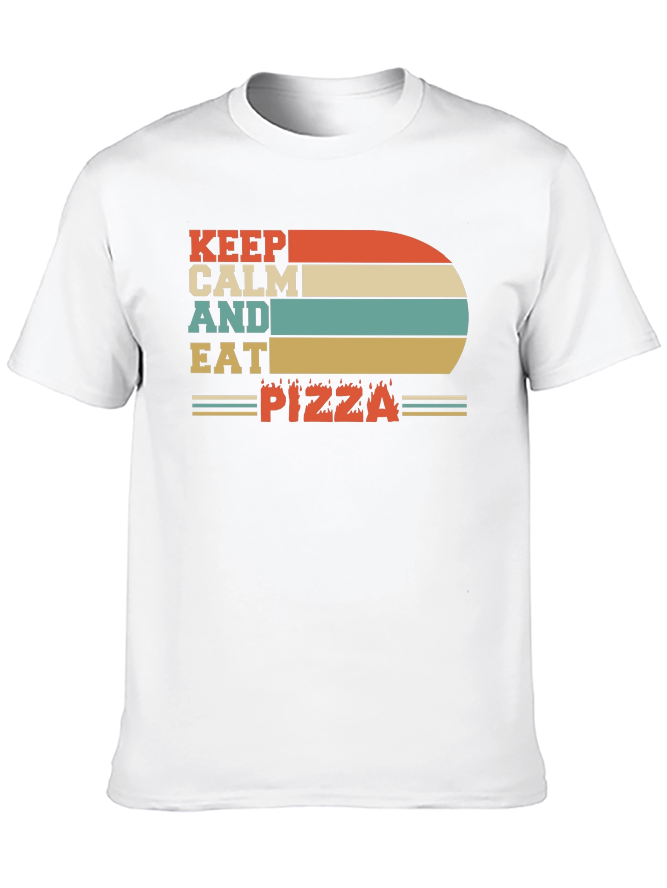 Keep Calm and Eat Pizza T-Shirt