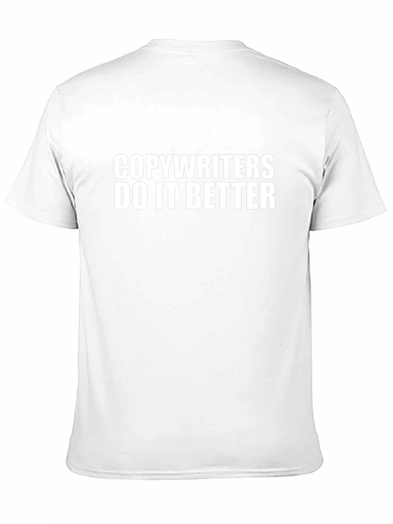 Copywriters Do It Better Black T-Shirt