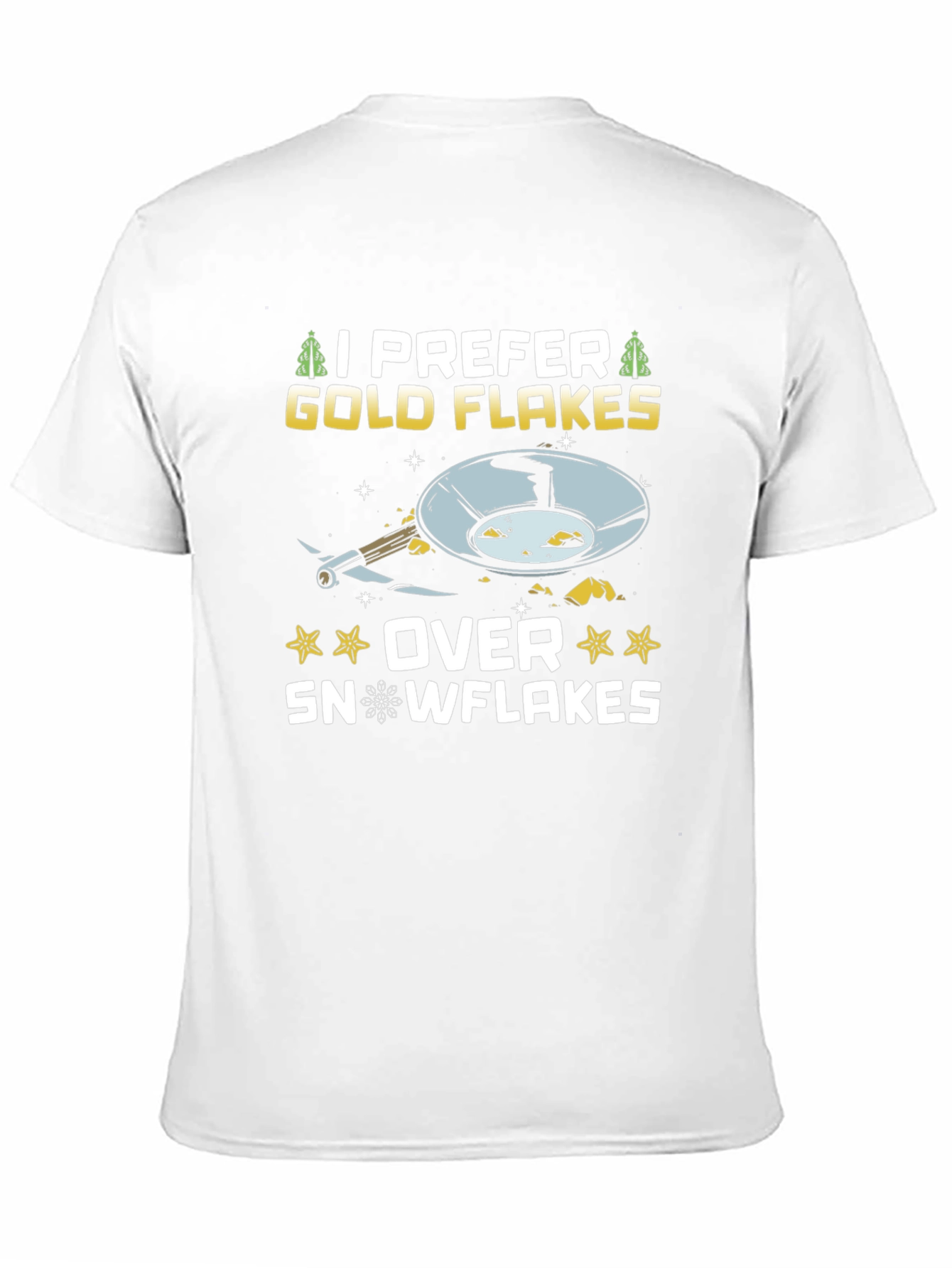 I Prefer Gold Flakes T-Shirt - Prospecting Tee