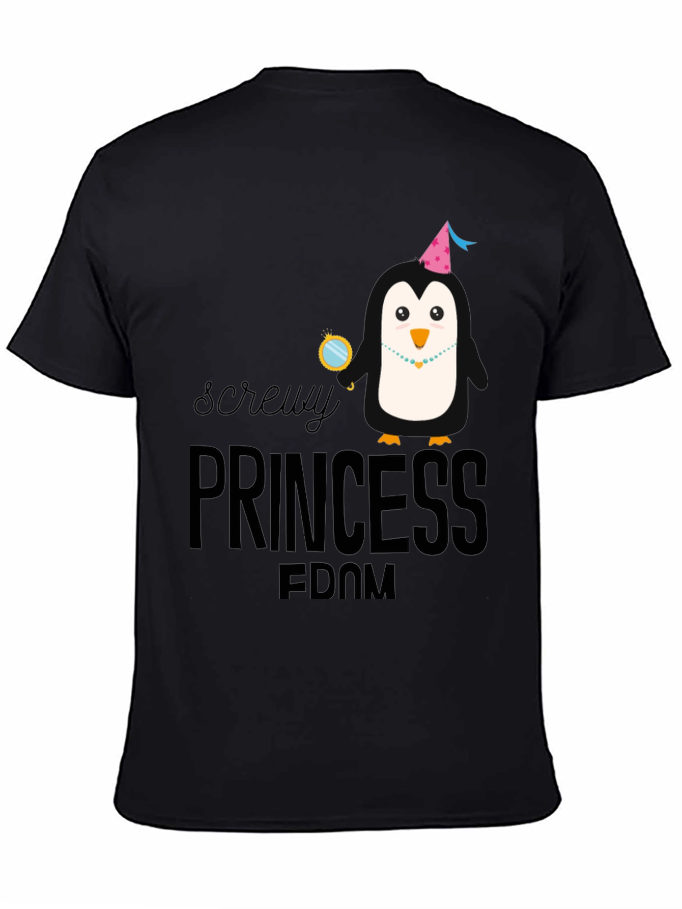 Screwuy Princess Fdom Penguin T-Shirt