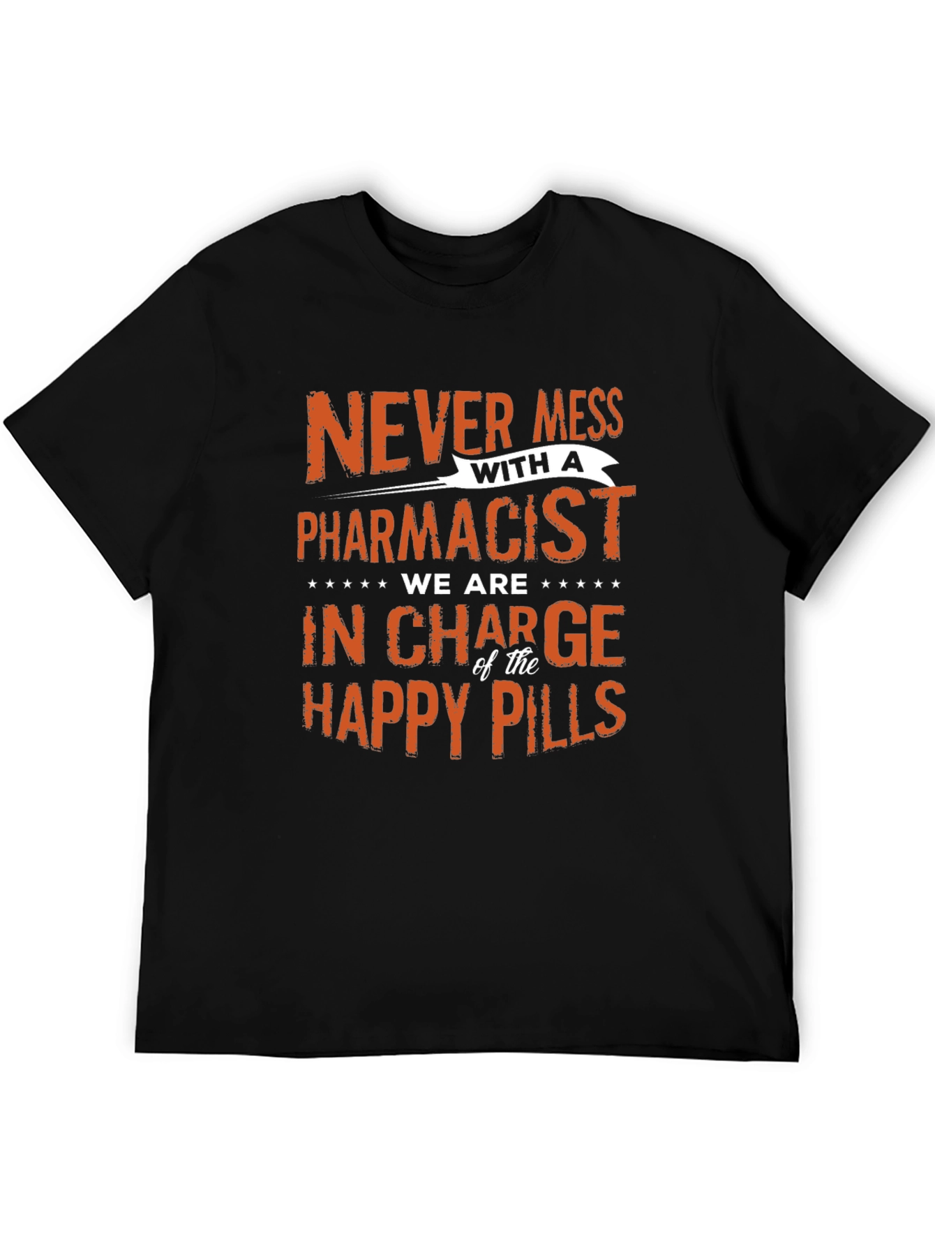 Pharmacist Happy Pills Graphic T-Shirt