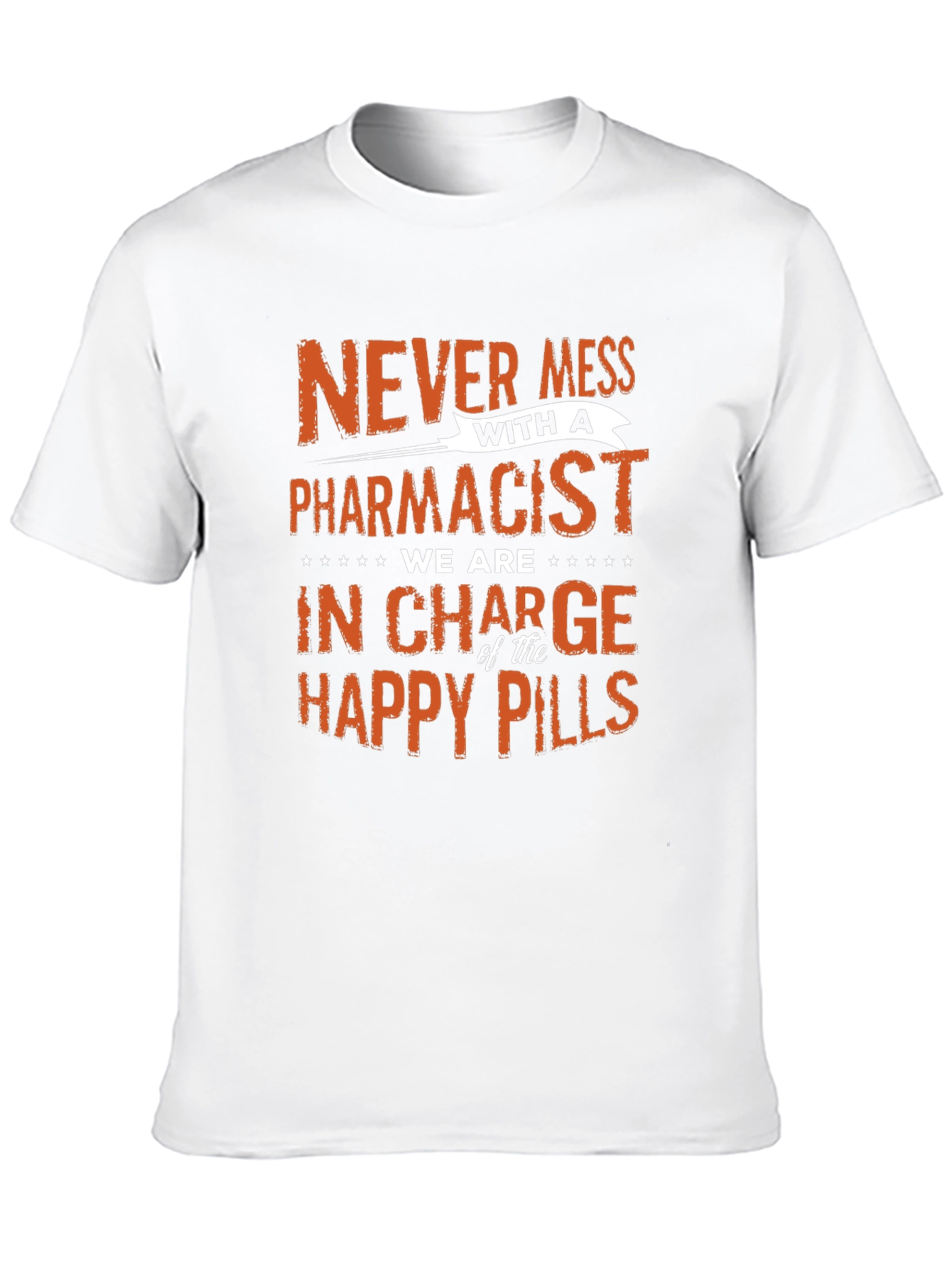 Pharmacist Happy Pills Graphic T-Shirt