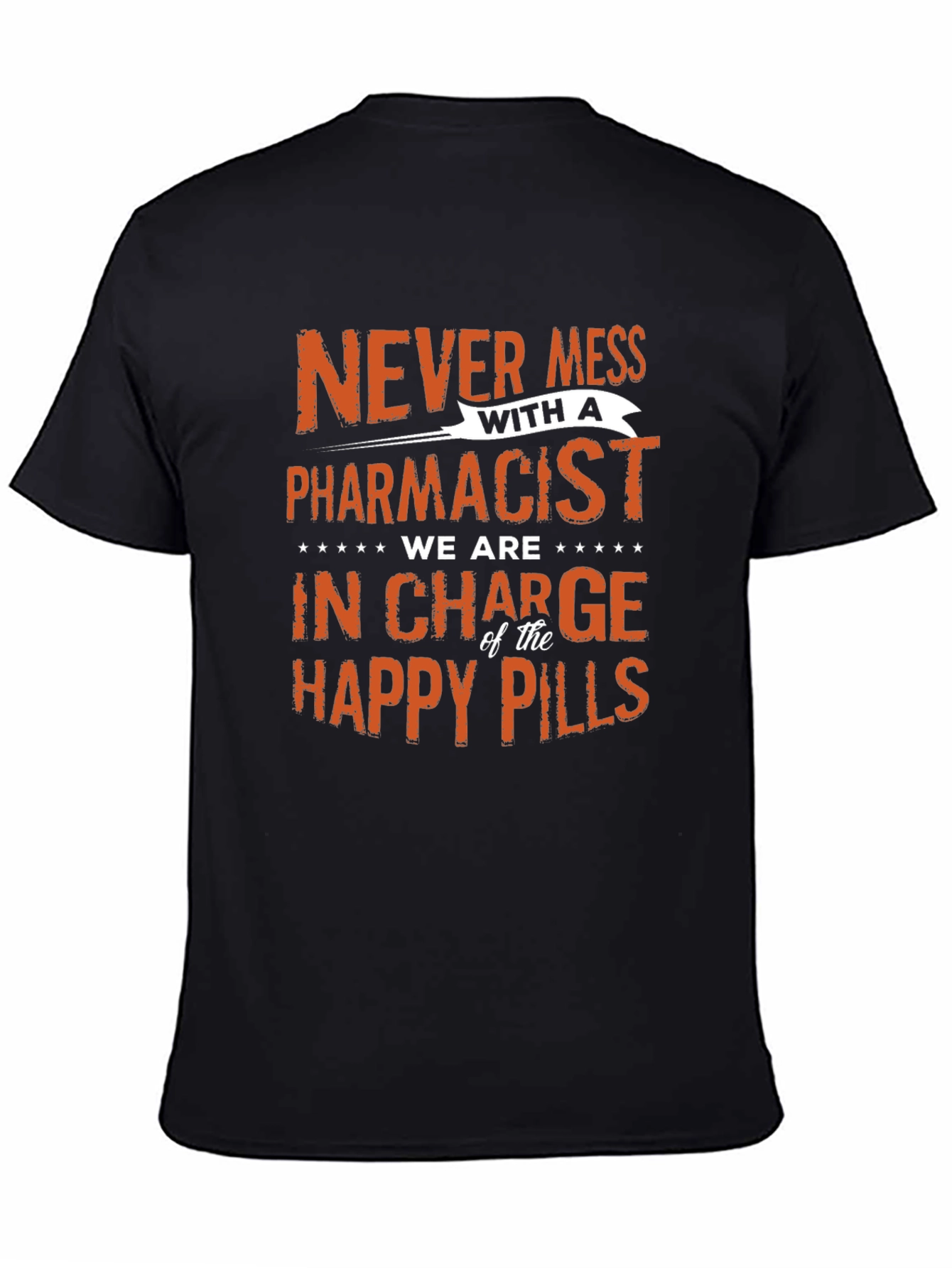 Pharmacist Happy Pills Graphic T-Shirt