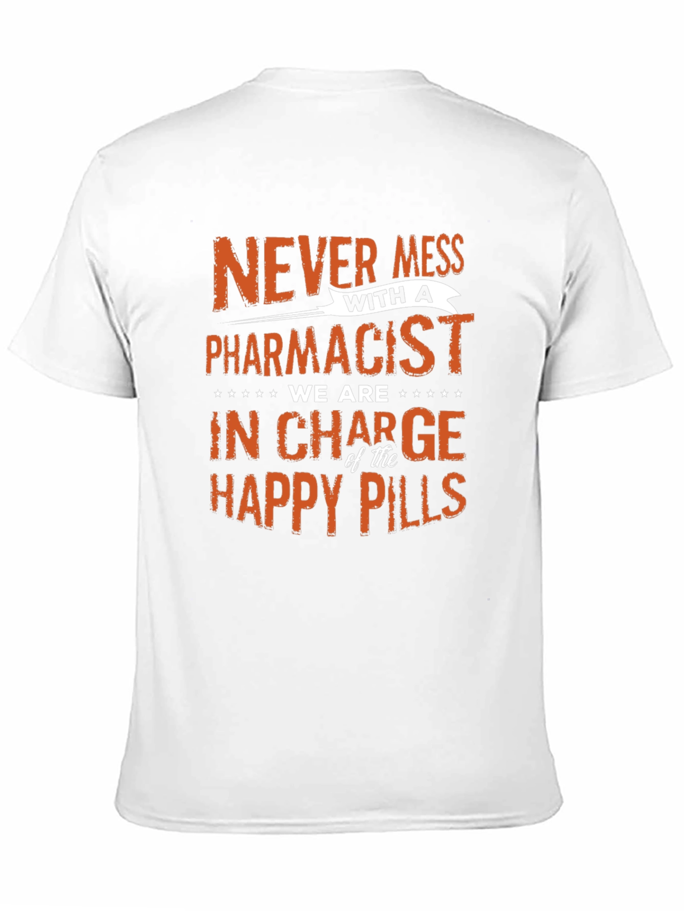 Pharmacist Happy Pills Graphic T-Shirt