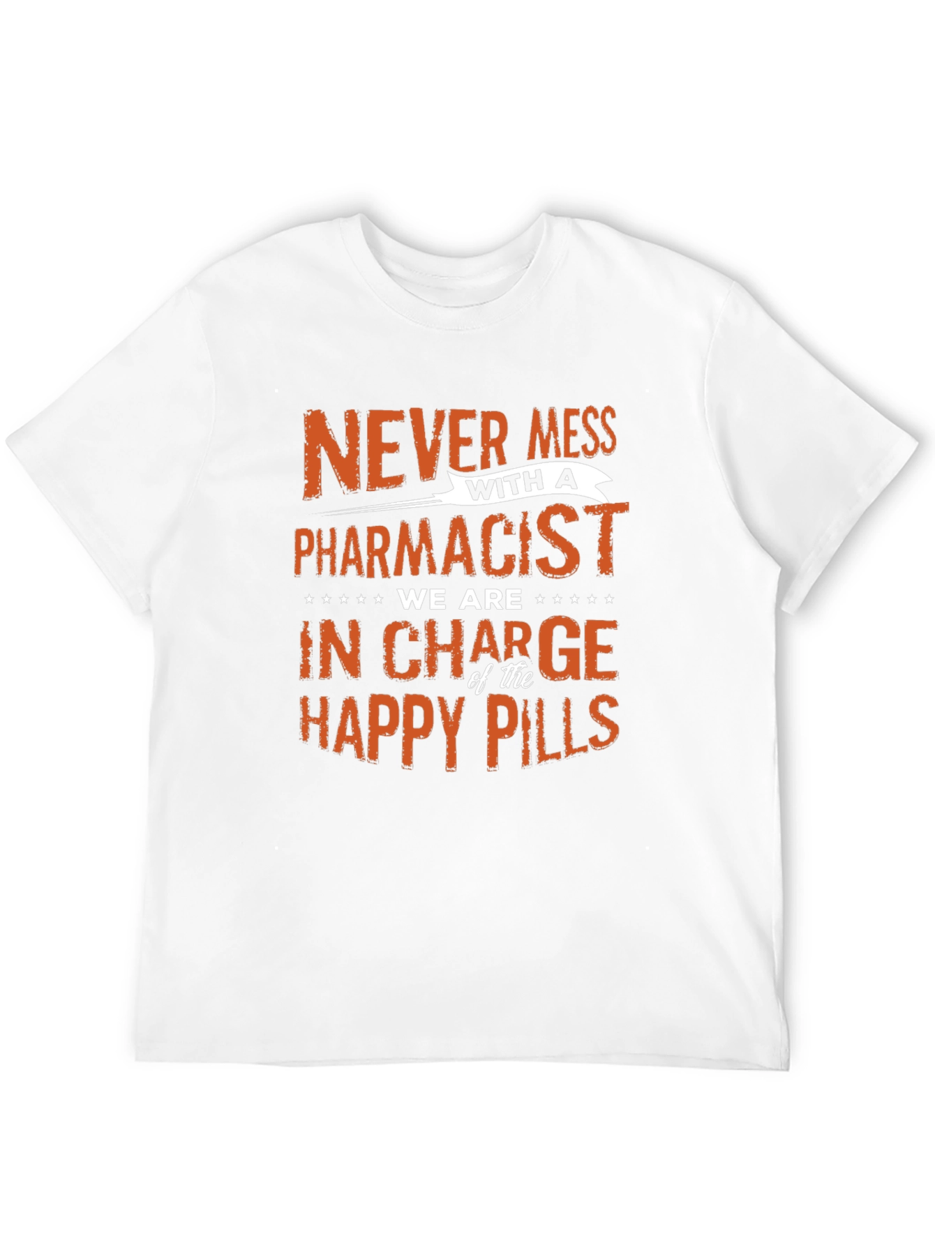 Pharmacist Happy Pills Graphic T-Shirt