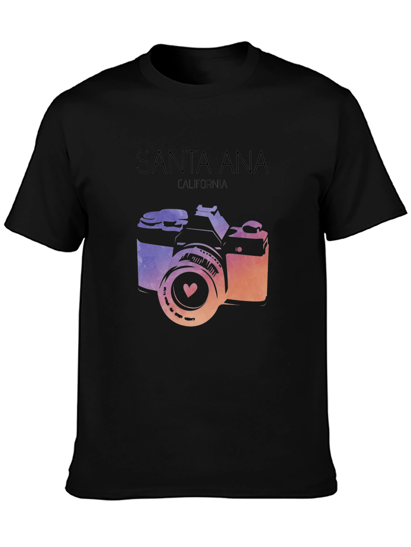Santa Ana California Camera T-Shirt