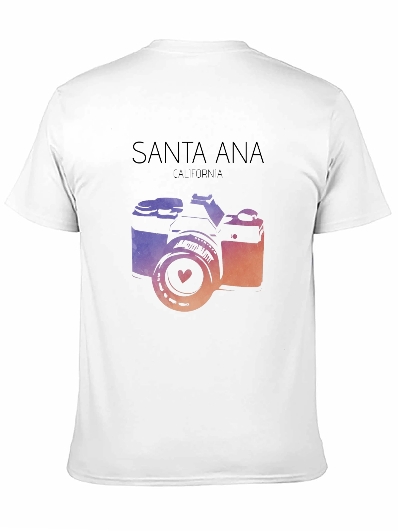 Santa Ana California Camera T-Shirt