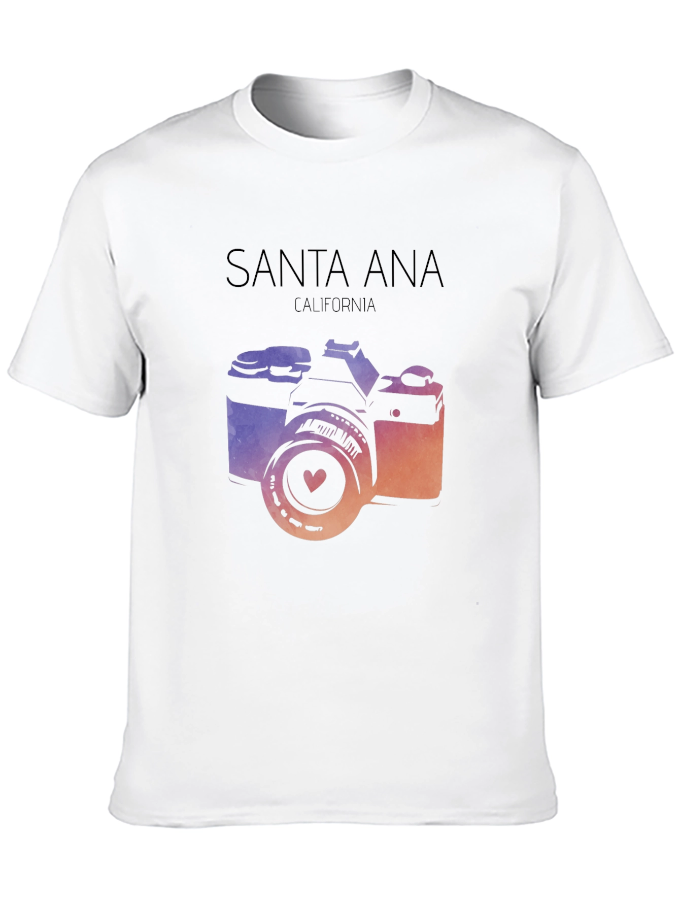Santa Ana California Camera T-Shirt