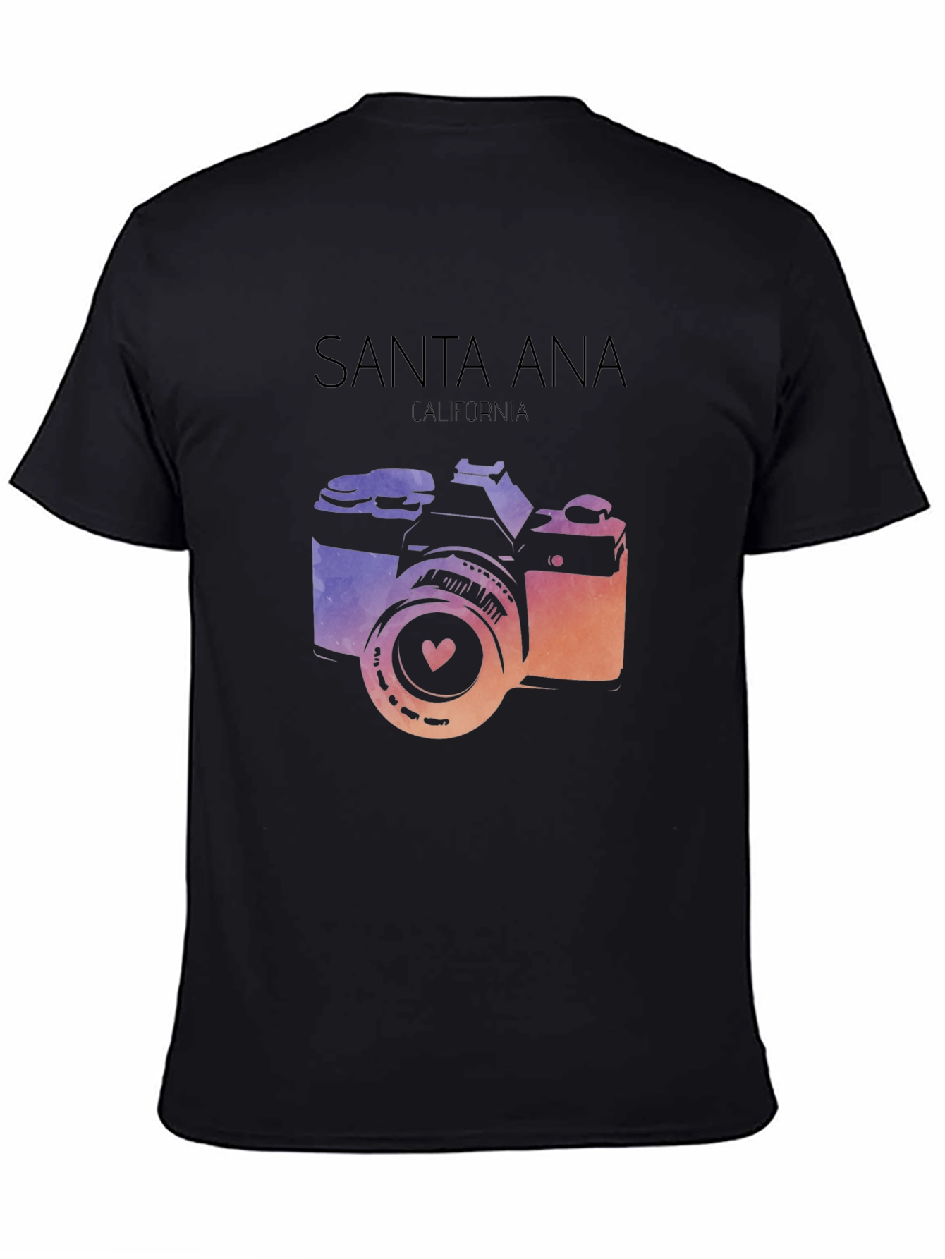 Santa Ana California Camera T-Shirt