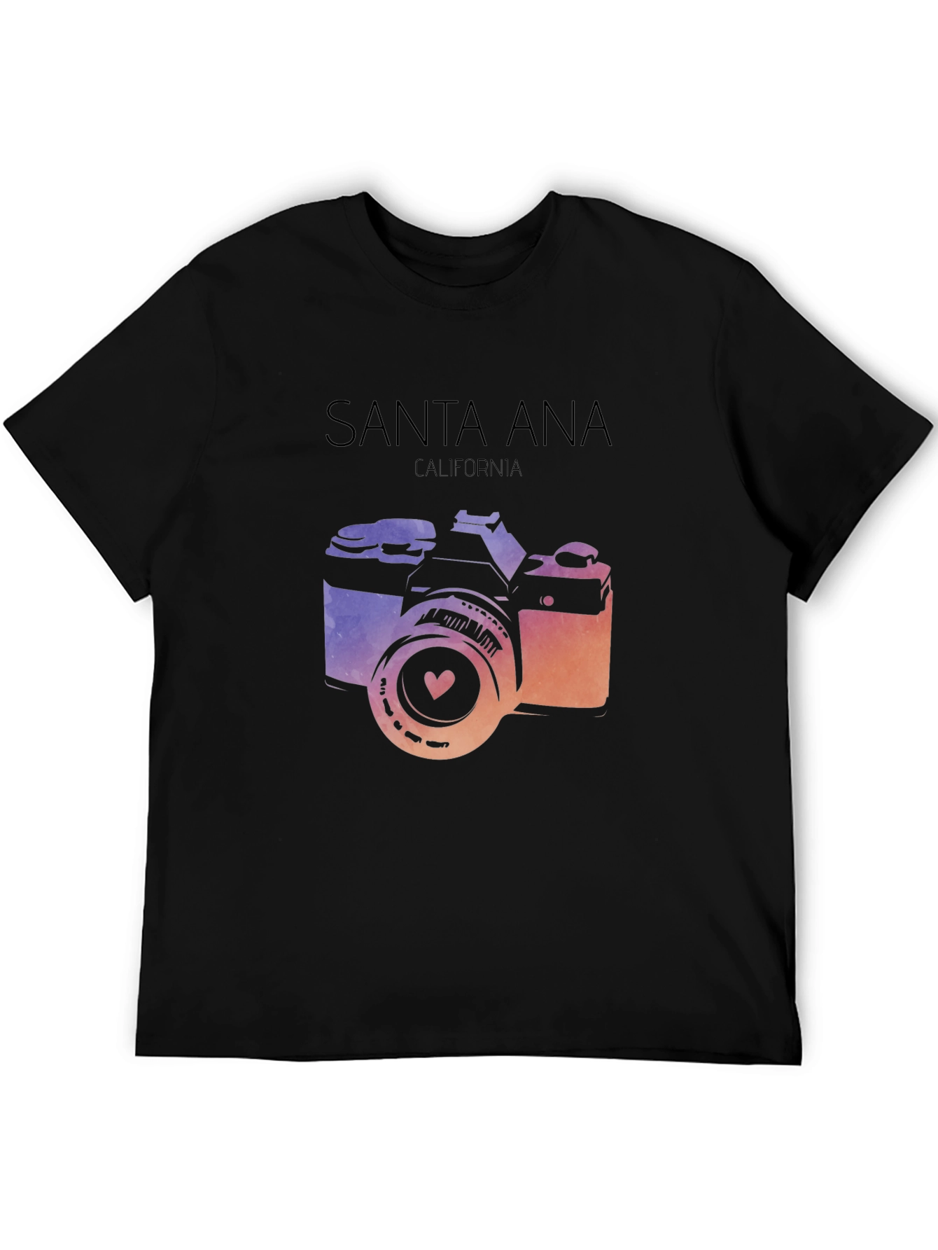 Santa Ana California Camera T-Shirt