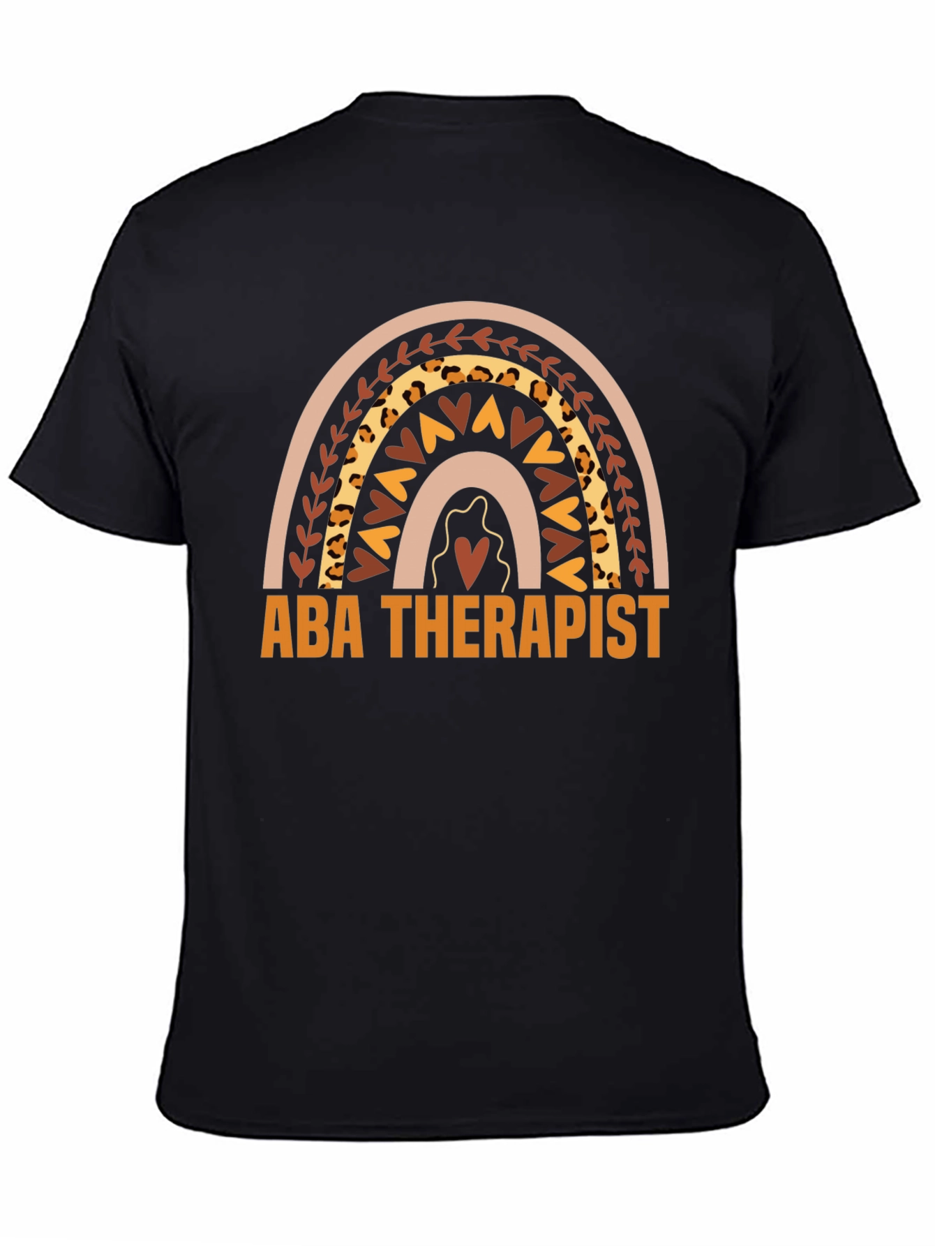 ABA Therapist Rainbow Graphic Tee