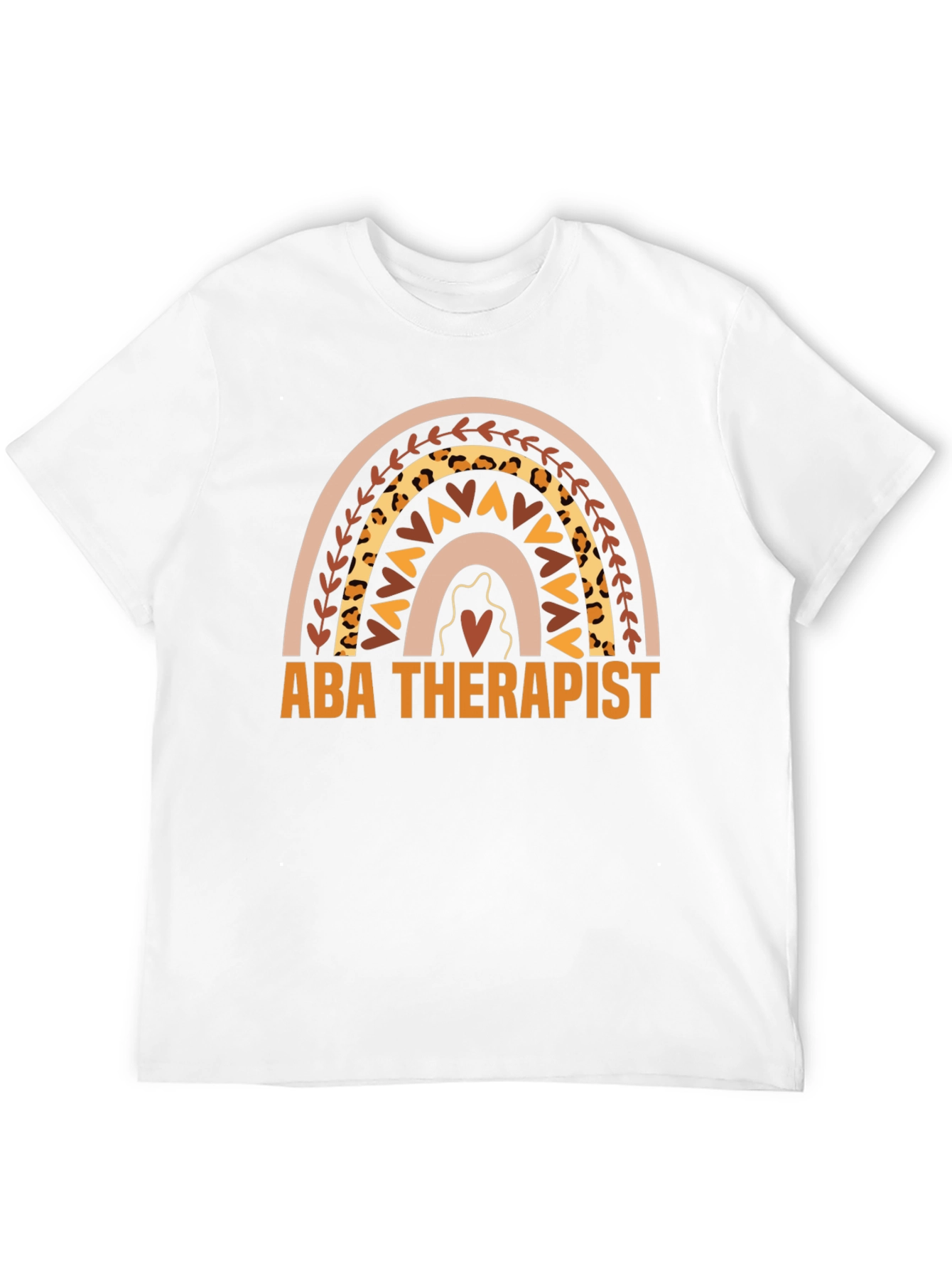 ABA Therapist Rainbow Graphic Tee