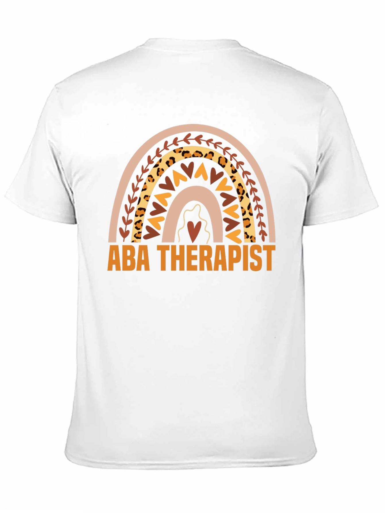 ABA Therapist Rainbow Graphic Tee