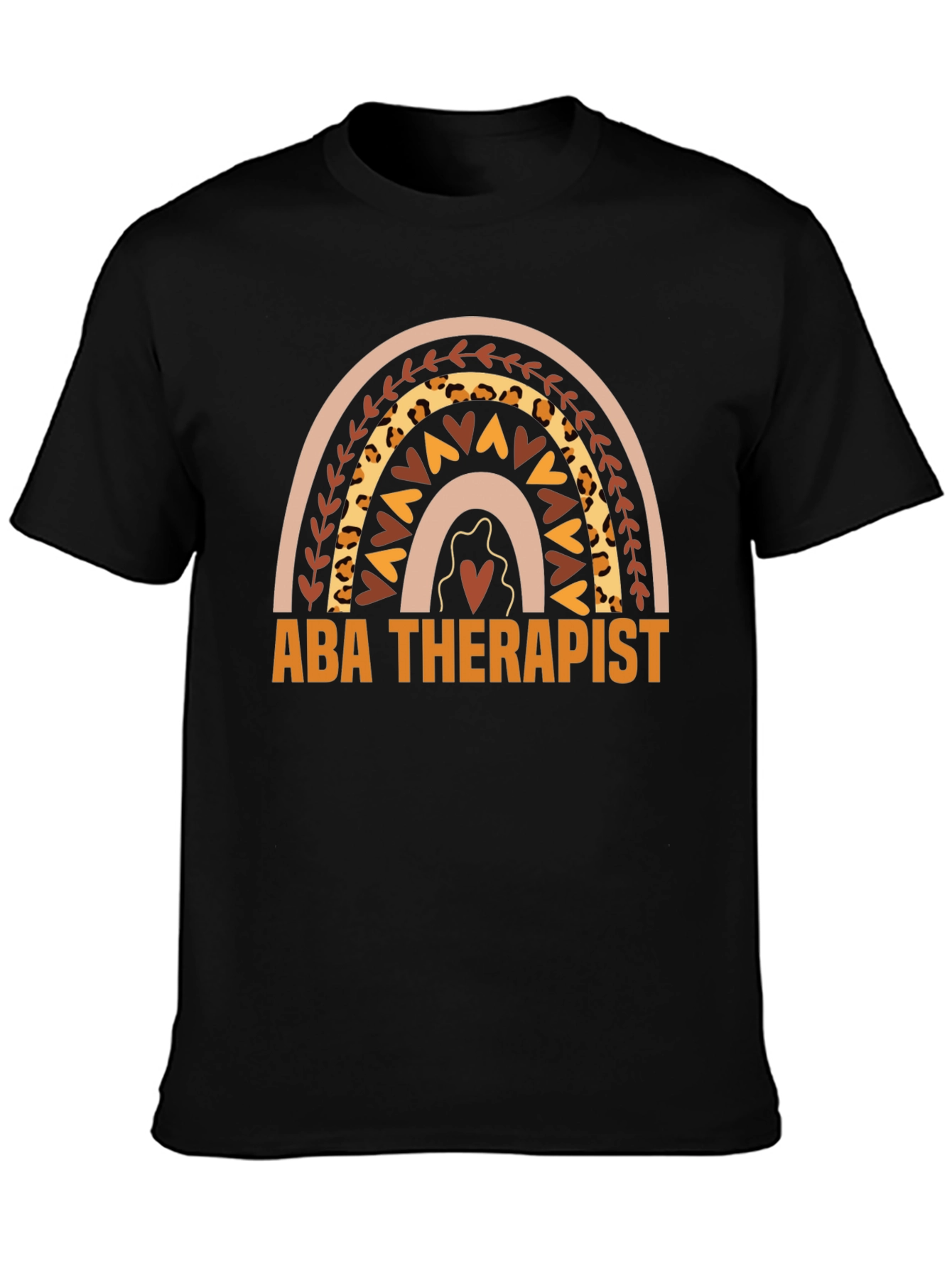 ABA Therapist Rainbow Graphic Tee