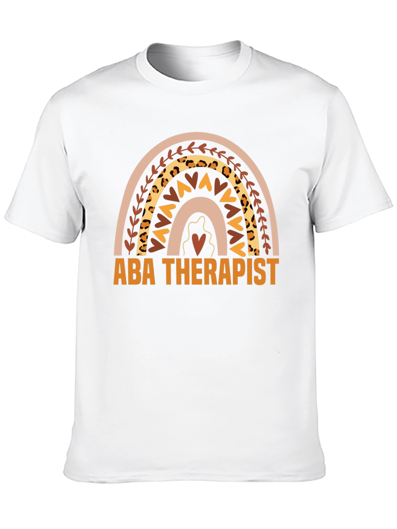 ABA Therapist Rainbow Graphic Tee
