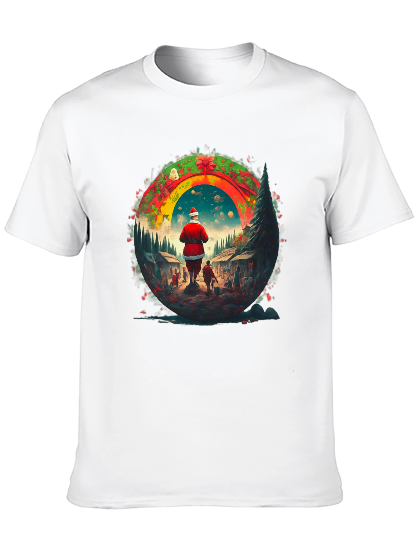 Festive Santa Claus T-Shirt