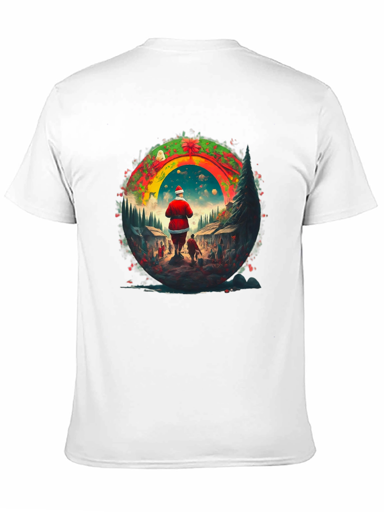 Festive Santa Claus T-Shirt