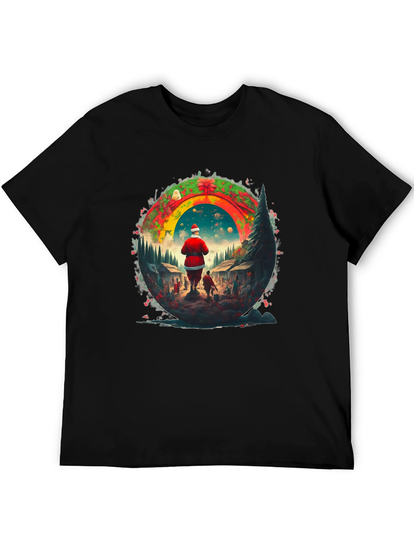 Festive Santa Claus T-Shirt