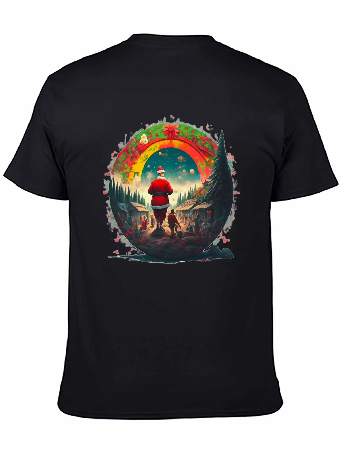 Festive Santa Claus T-Shirt