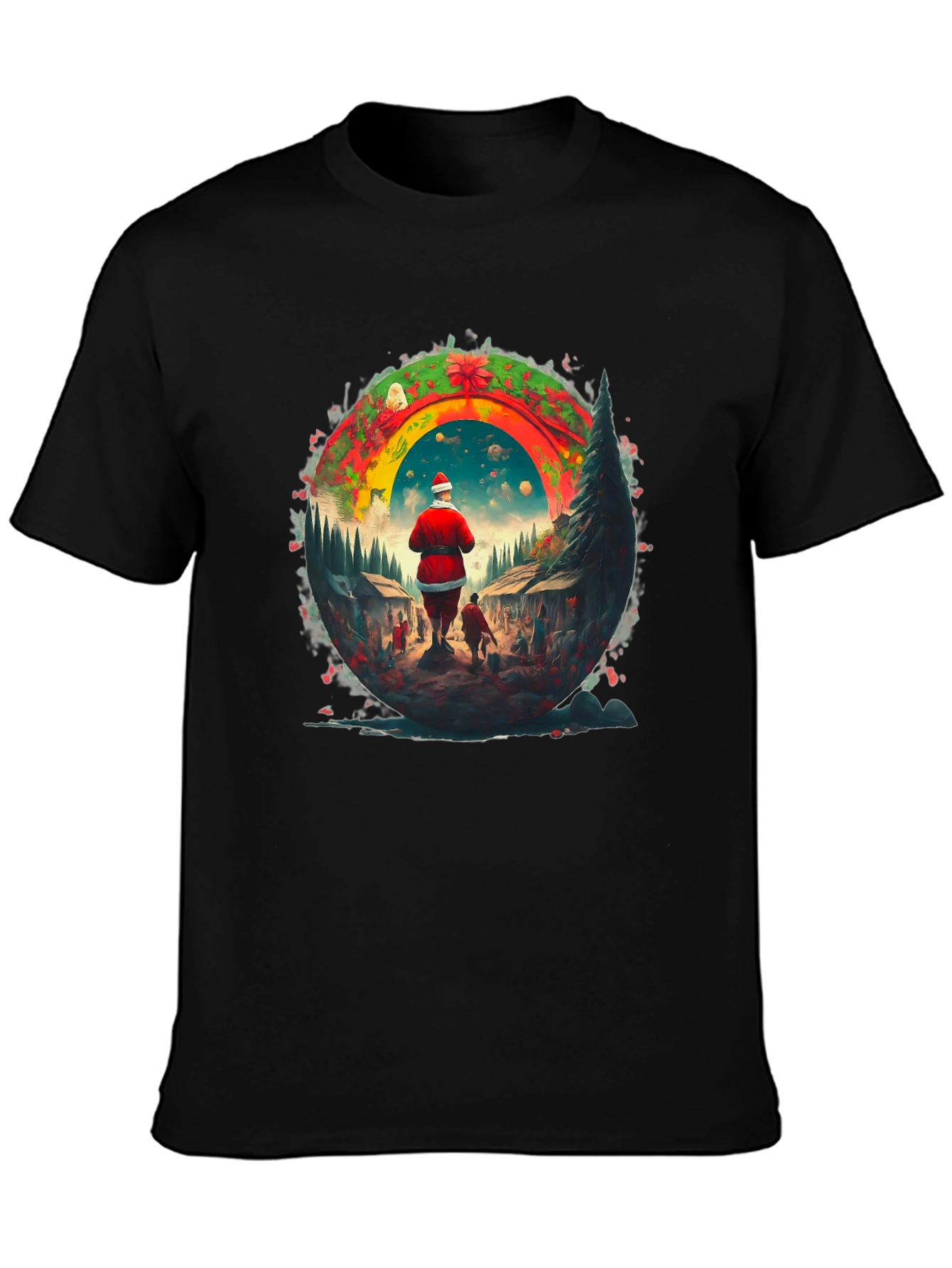 Festive Santa Claus T-Shirt