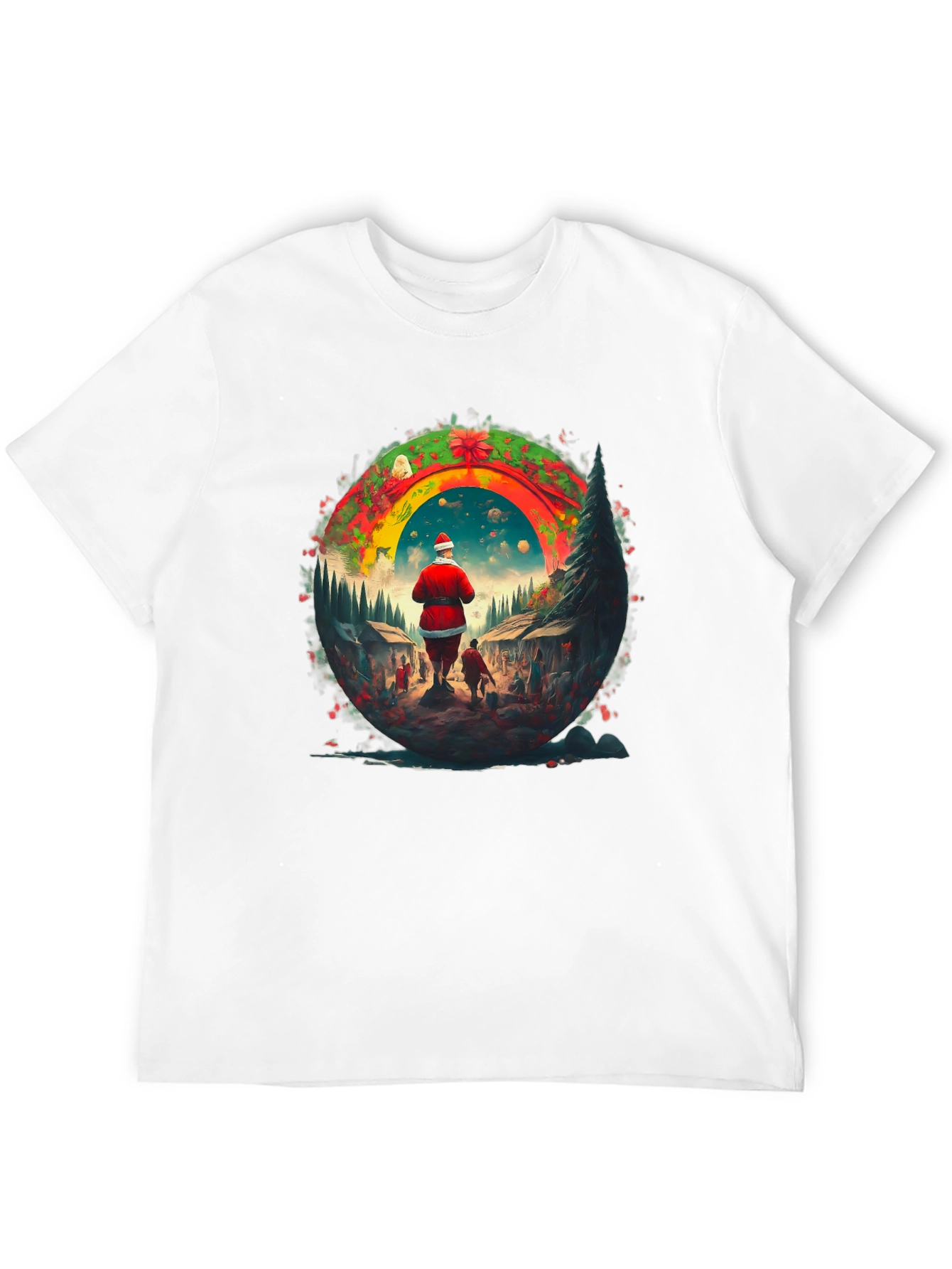 Festive Santa Claus T-Shirt