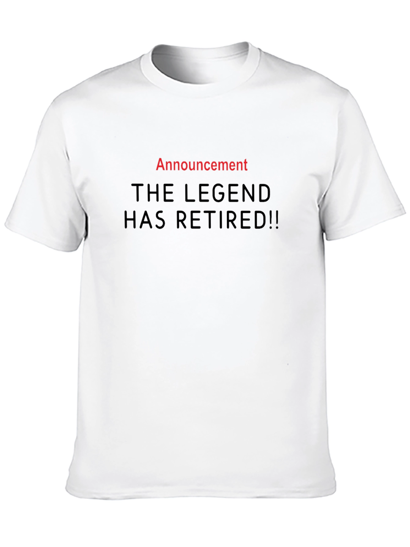 The Legend Has Retired Graphic T-Shirt