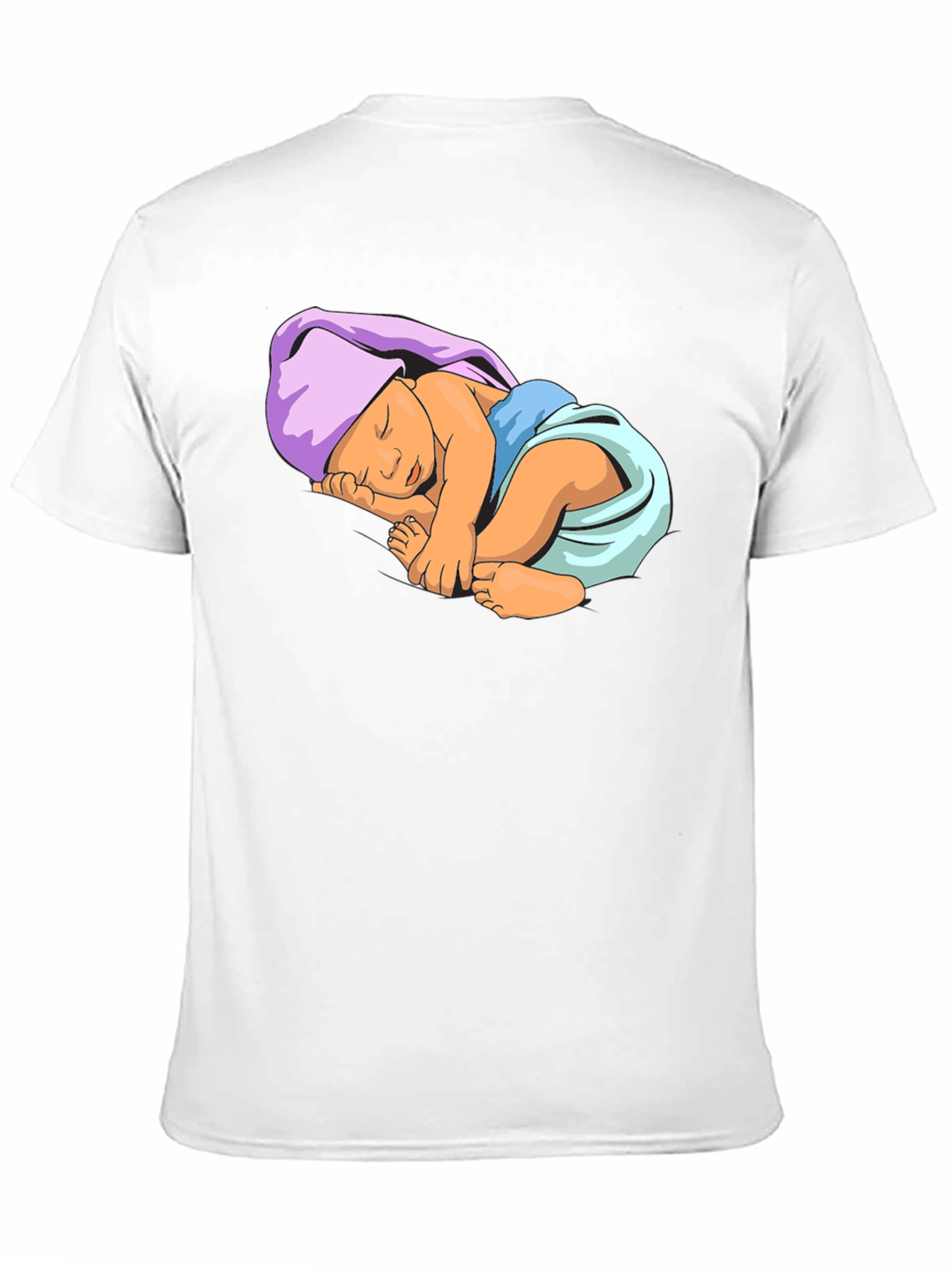 Baby Graphic Tee - Black Cotton Comfort