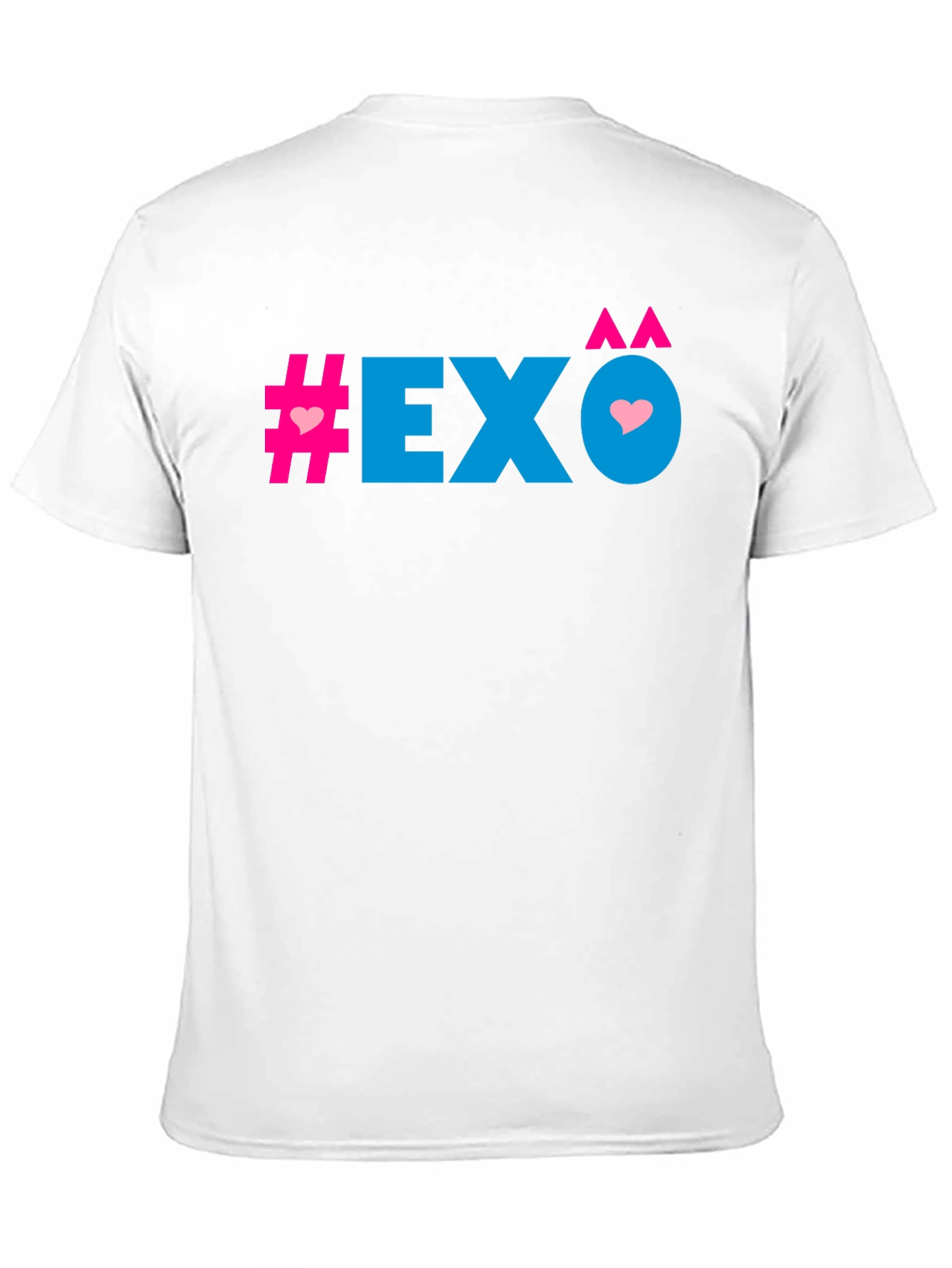 EXO Heart Graphic Black T-Shirt