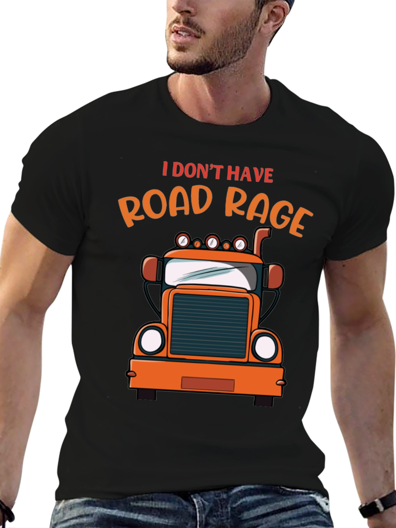 Road Rage T-Shirt Trucker Driver Funny Gift