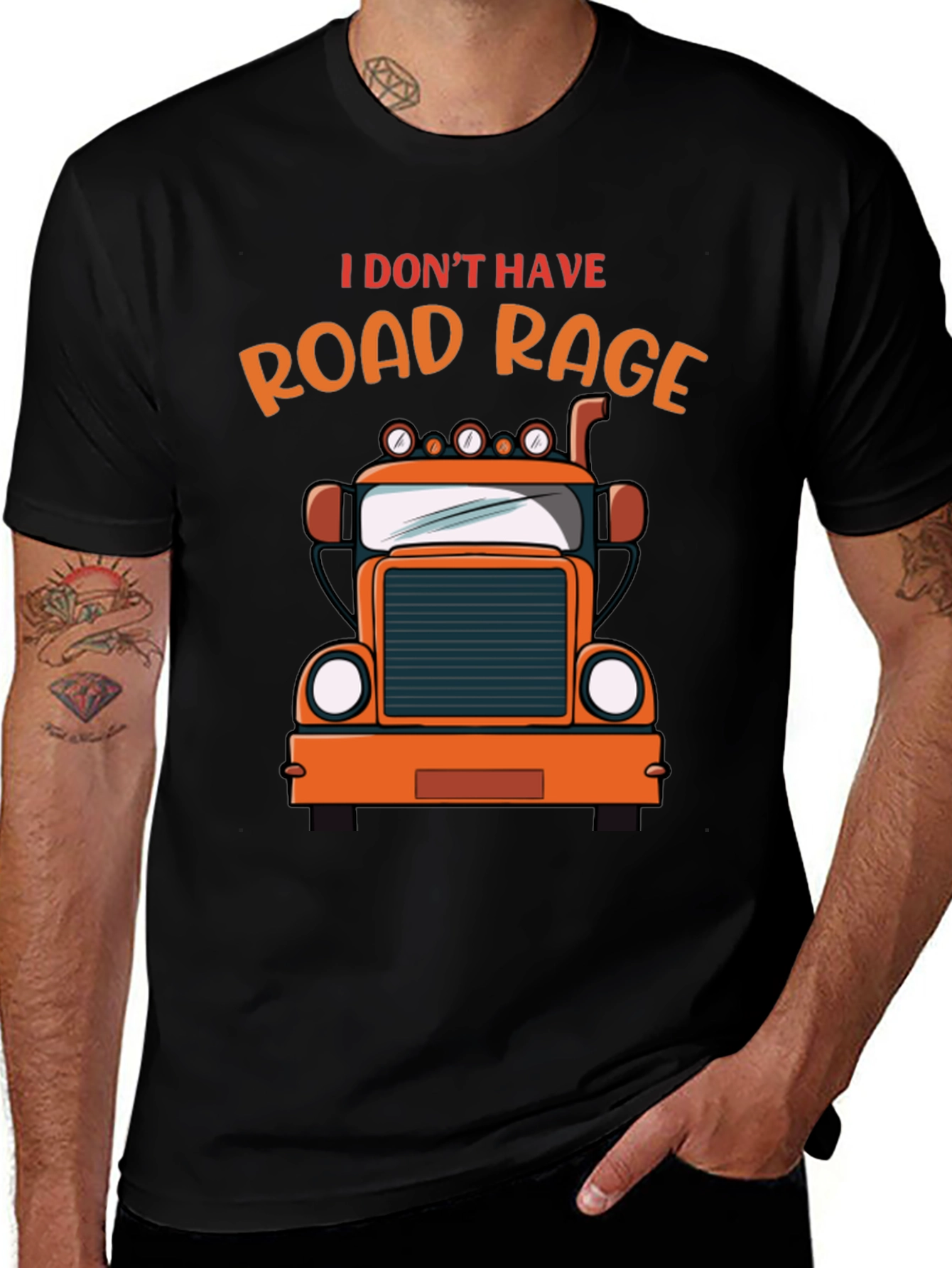 Road Rage T-Shirt Trucker Driver Funny Gift