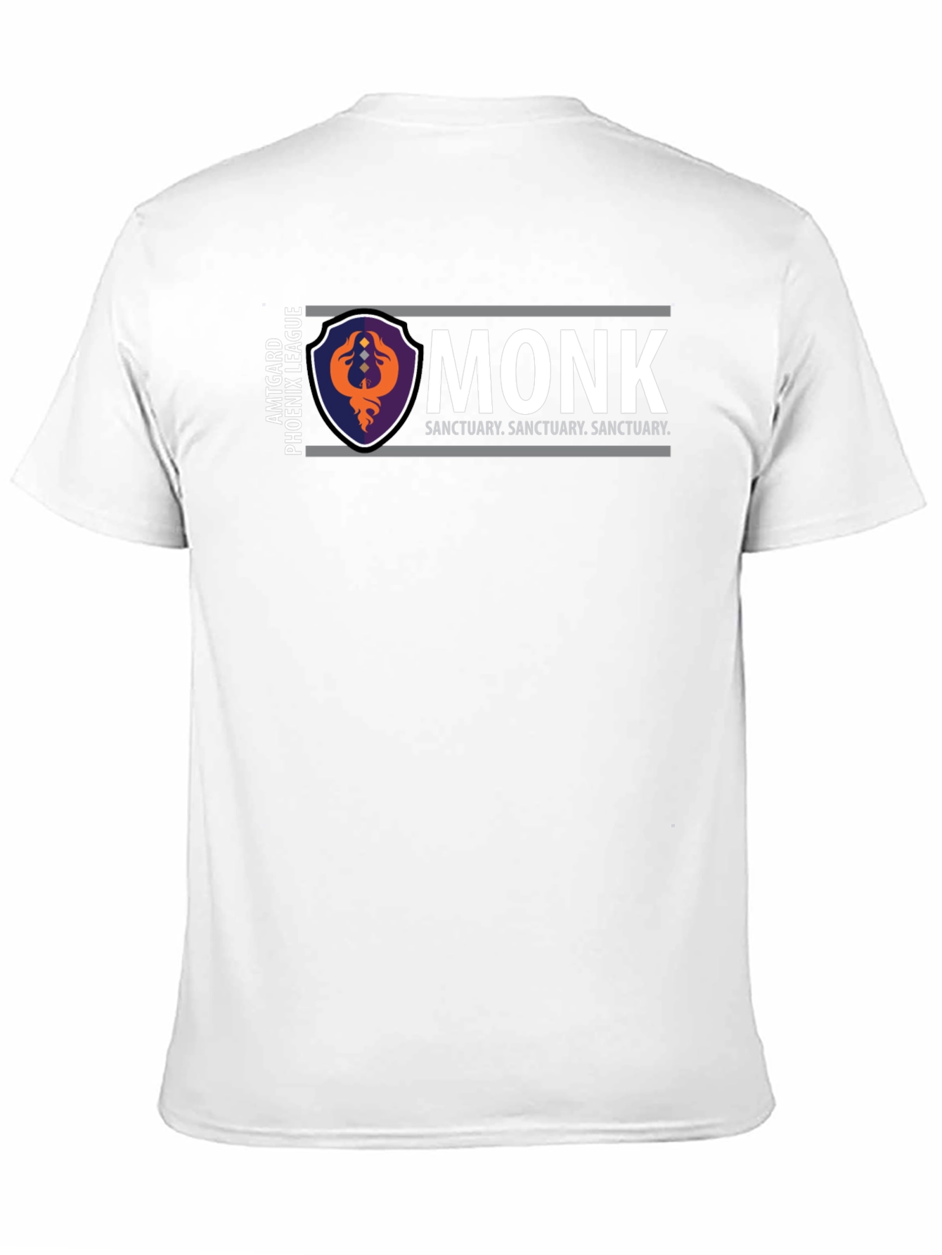 Monk Sanctuary T-Shirt - Amtgard Phoenix League