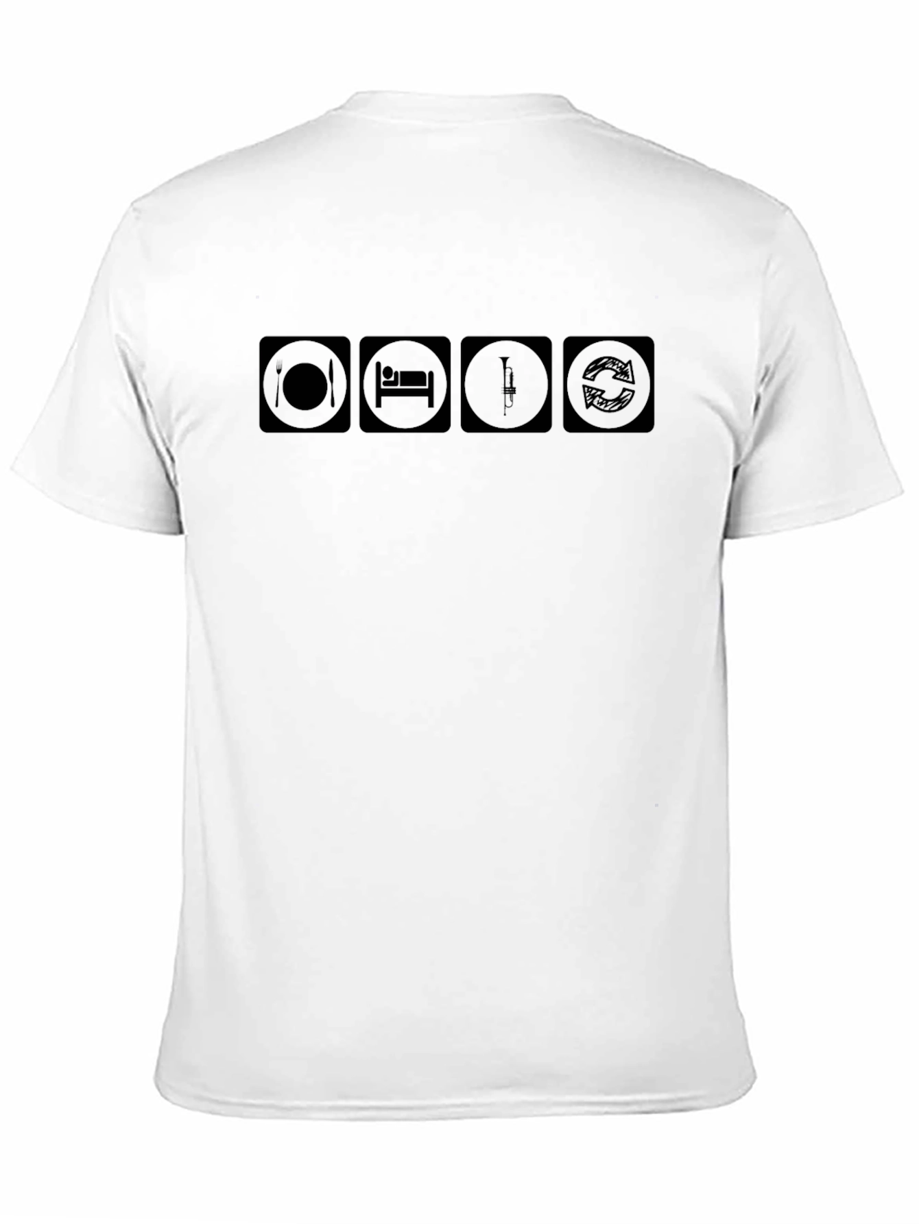 Eat Sleep Trumpet Repeat T-Shirt