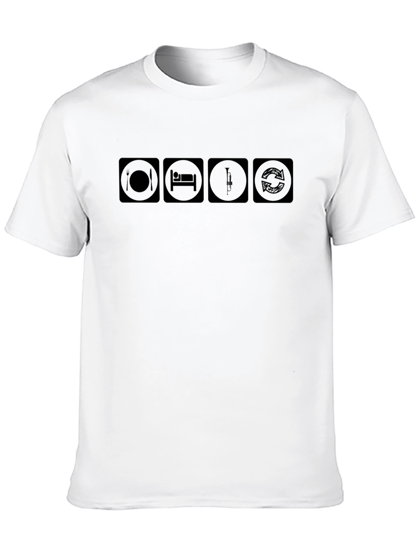 Eat Sleep Trumpet Repeat T-Shirt