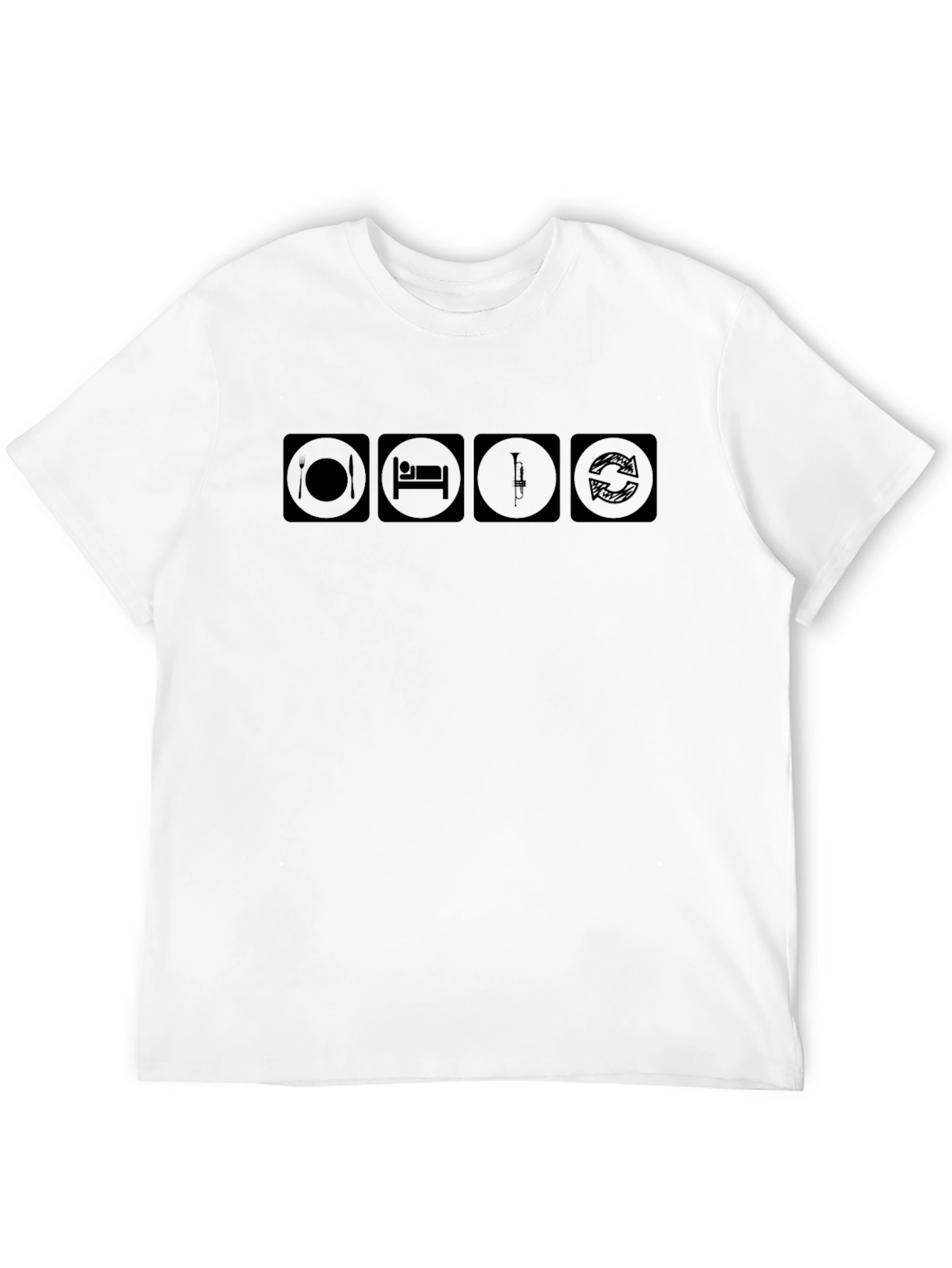 Eat Sleep Trumpet Repeat T-Shirt