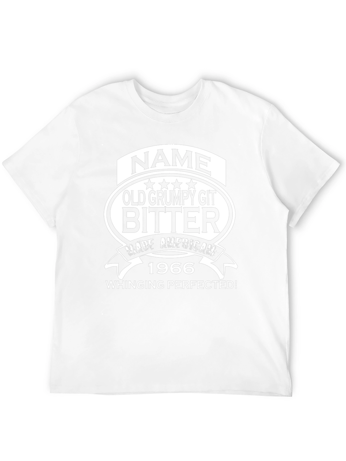 Old Grumpy Git Bitter 1966 Whinging T-Shirt