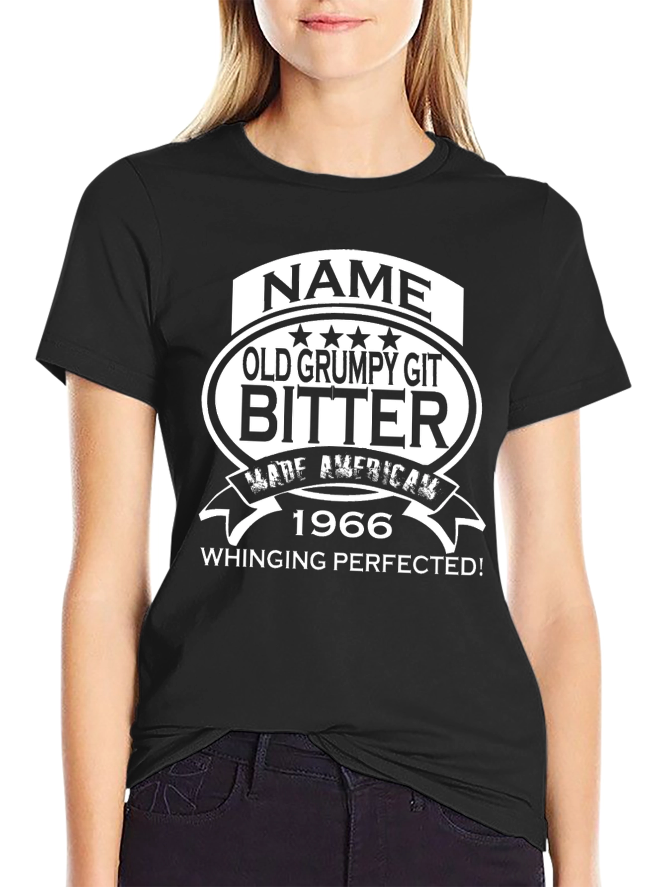 Old Grumpy Git Bitter 1966 Whinging T-Shirt