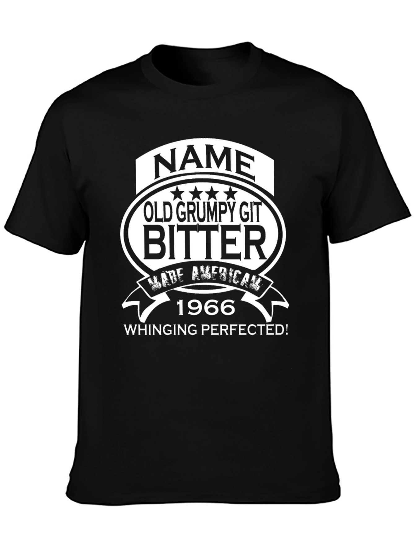 Old Grumpy Git Bitter 1966 Whinging T-Shirt