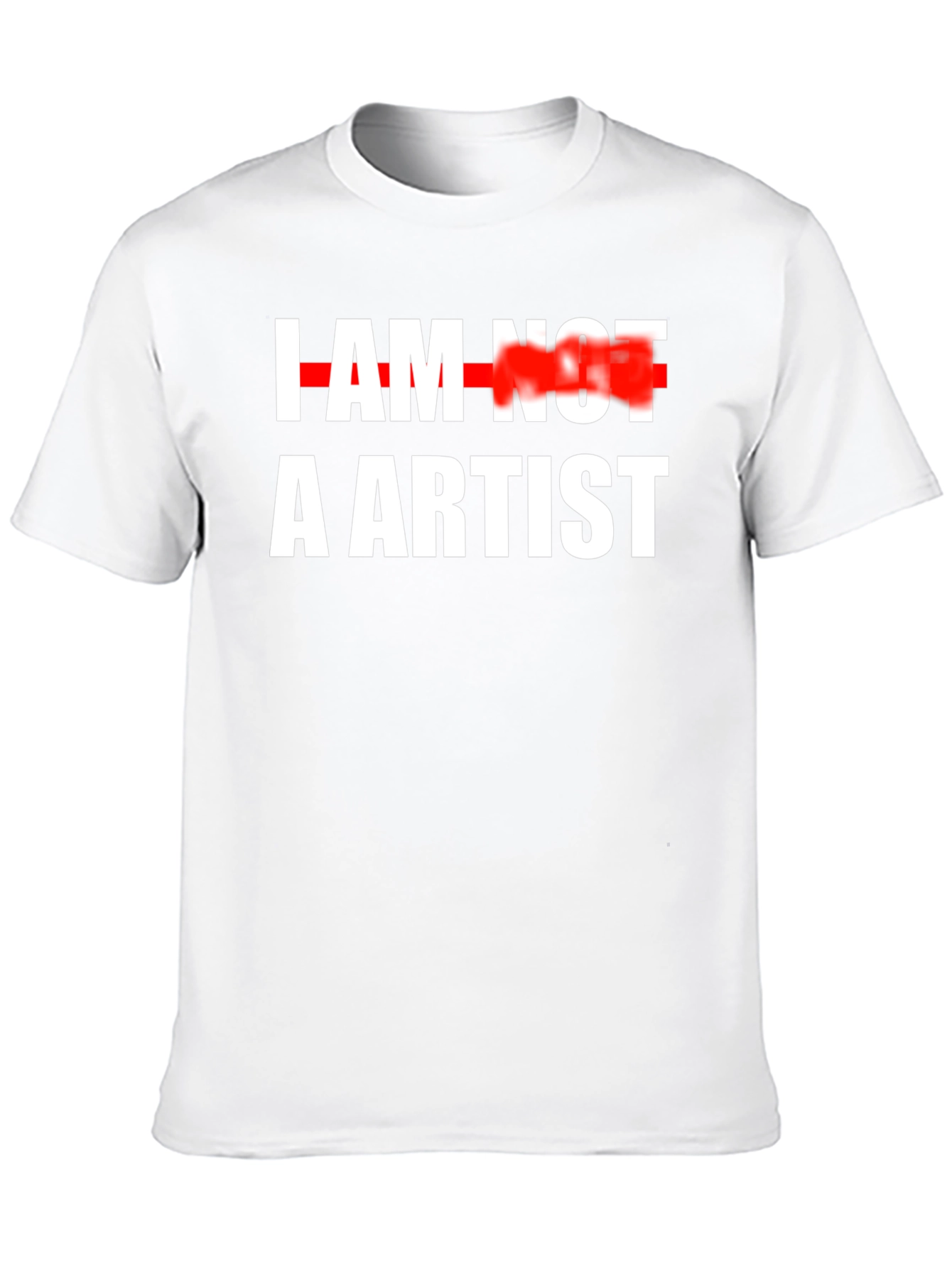 I Am Not An Artist Graphic Tee