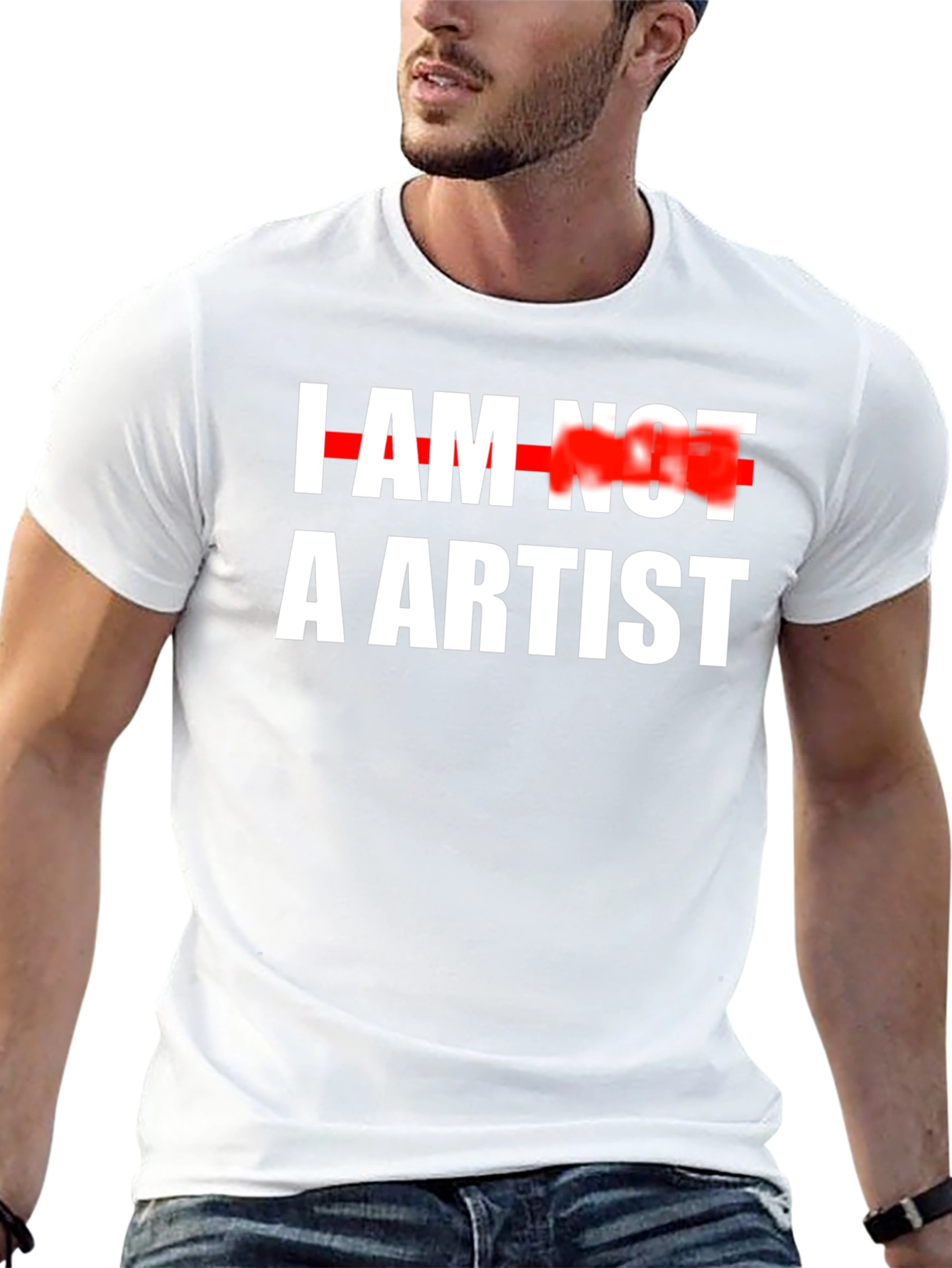 I Am Not An Artist Graphic Tee