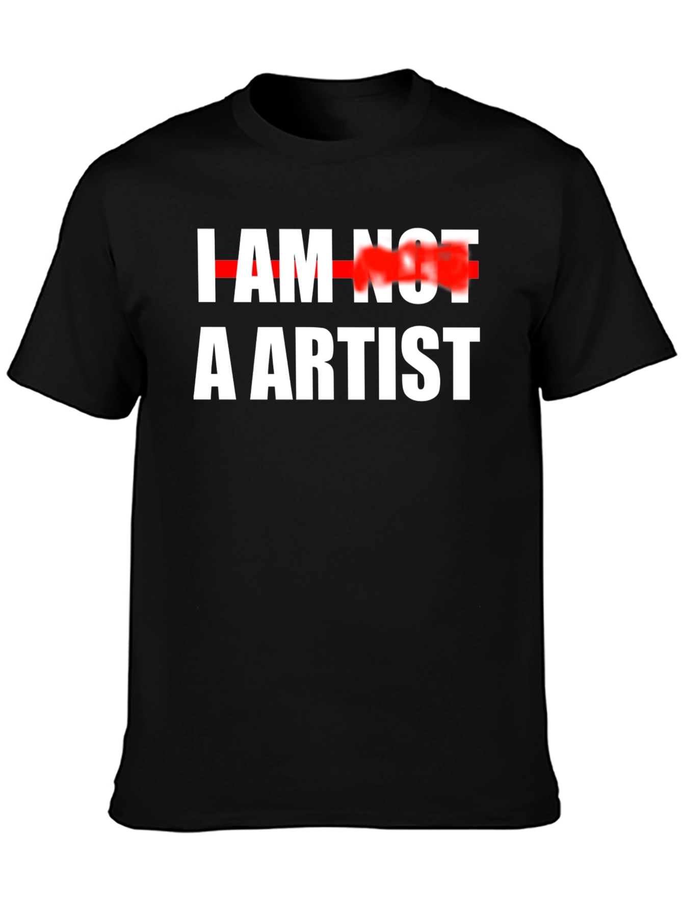 I Am Not An Artist Graphic Tee