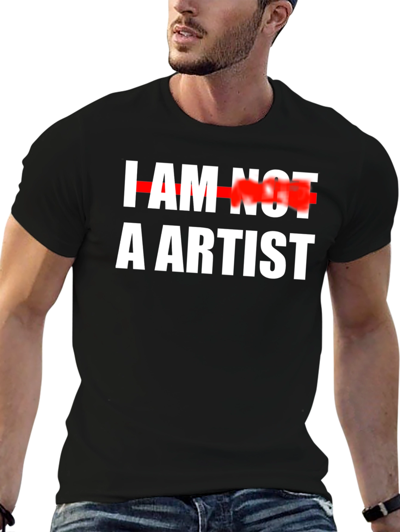 I Am Not An Artist Graphic Tee