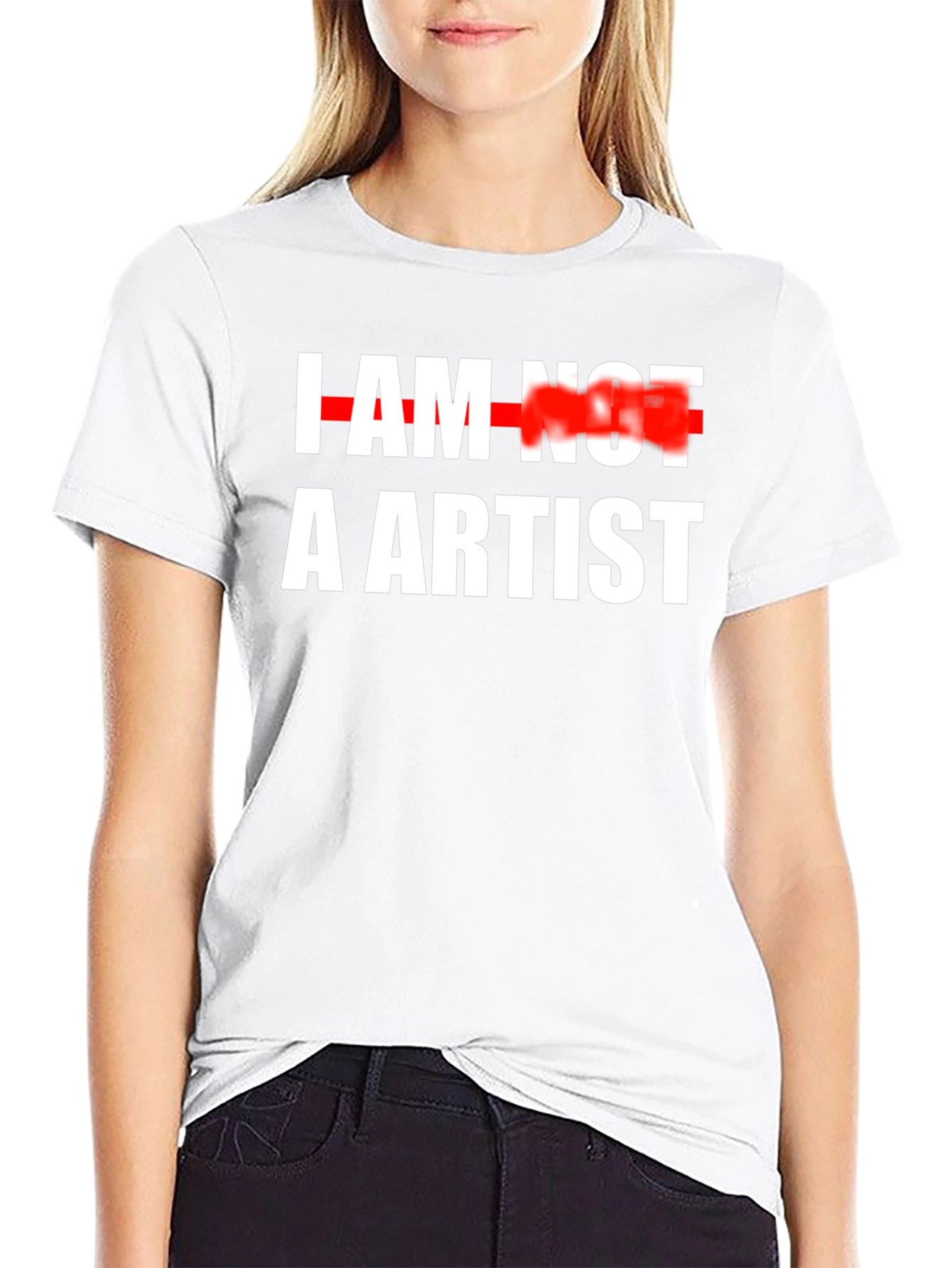 I Am Not An Artist Graphic Tee