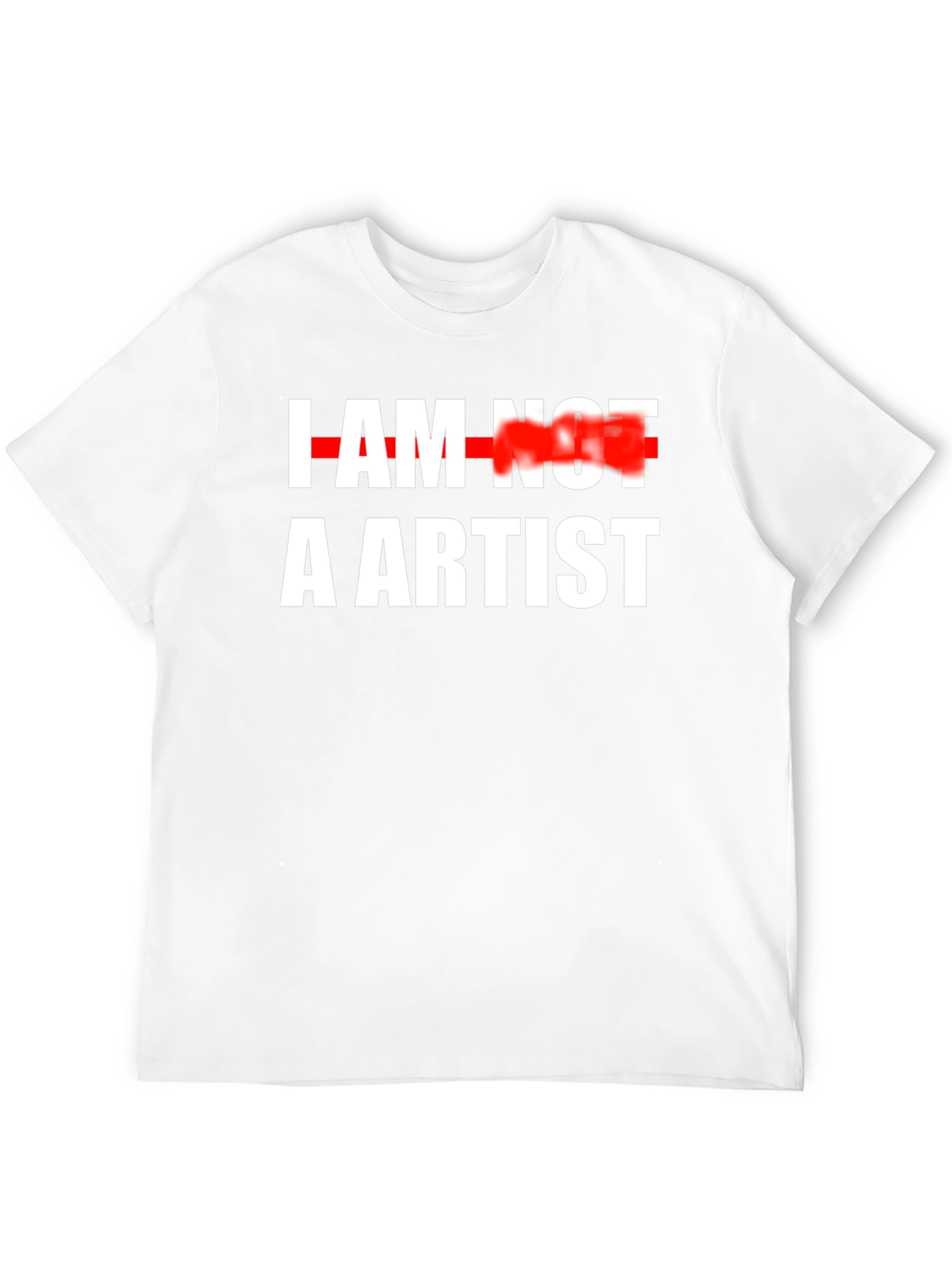 I Am Not An Artist Graphic Tee